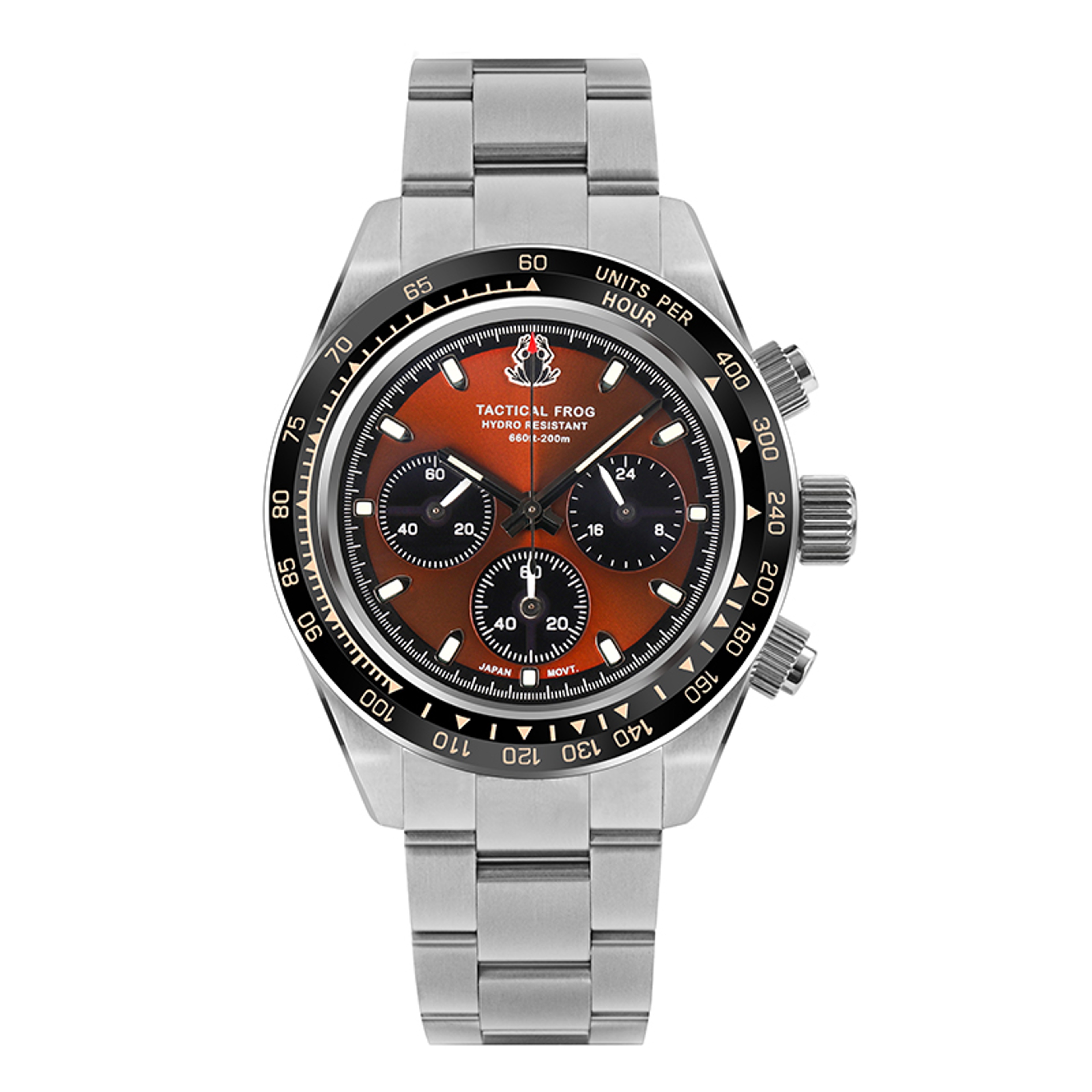 Tactical Frog Solar Chronograph Watch Sapphire 8
