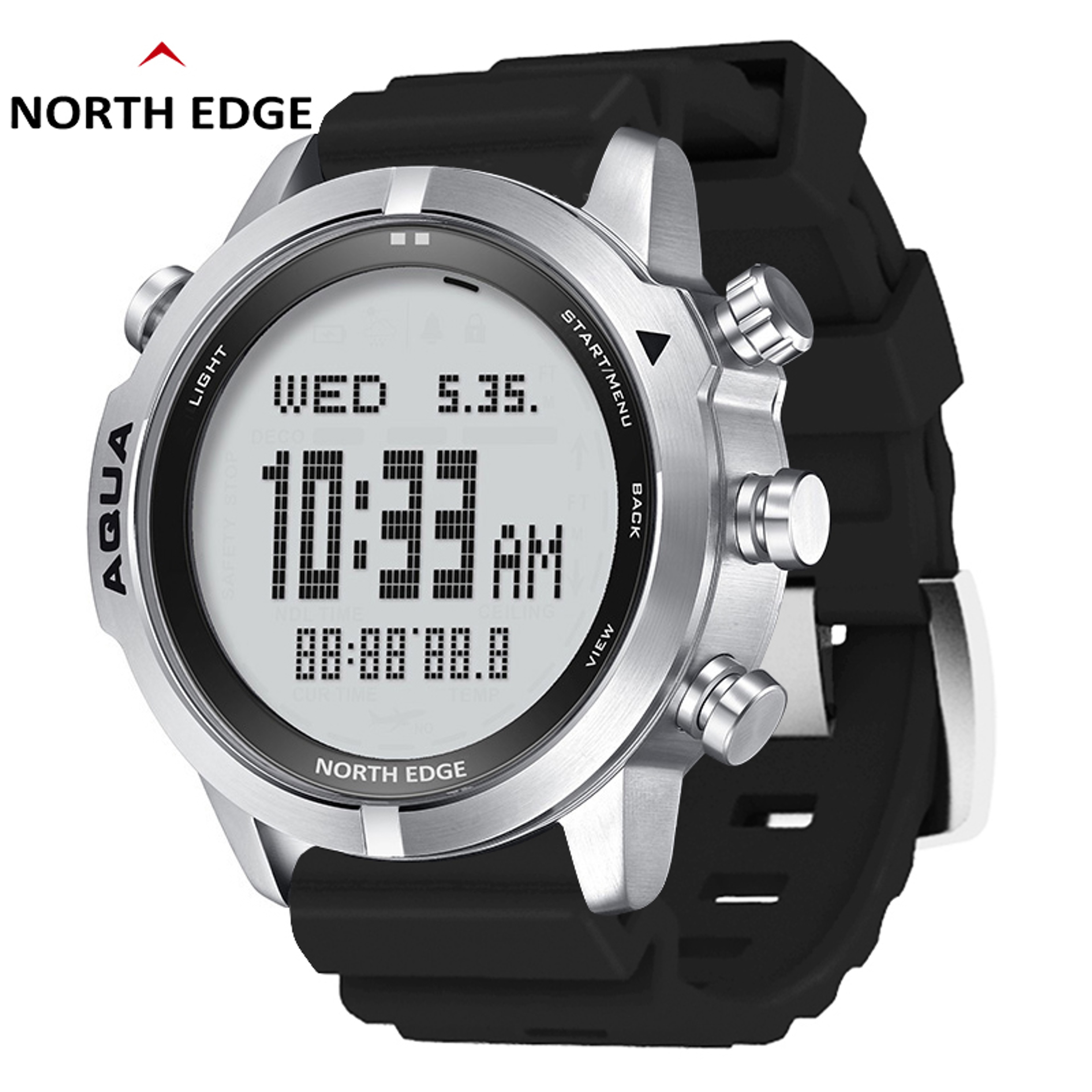 Dive Computer Watch For Men With NDL Compass Altimeter And Barometer 7