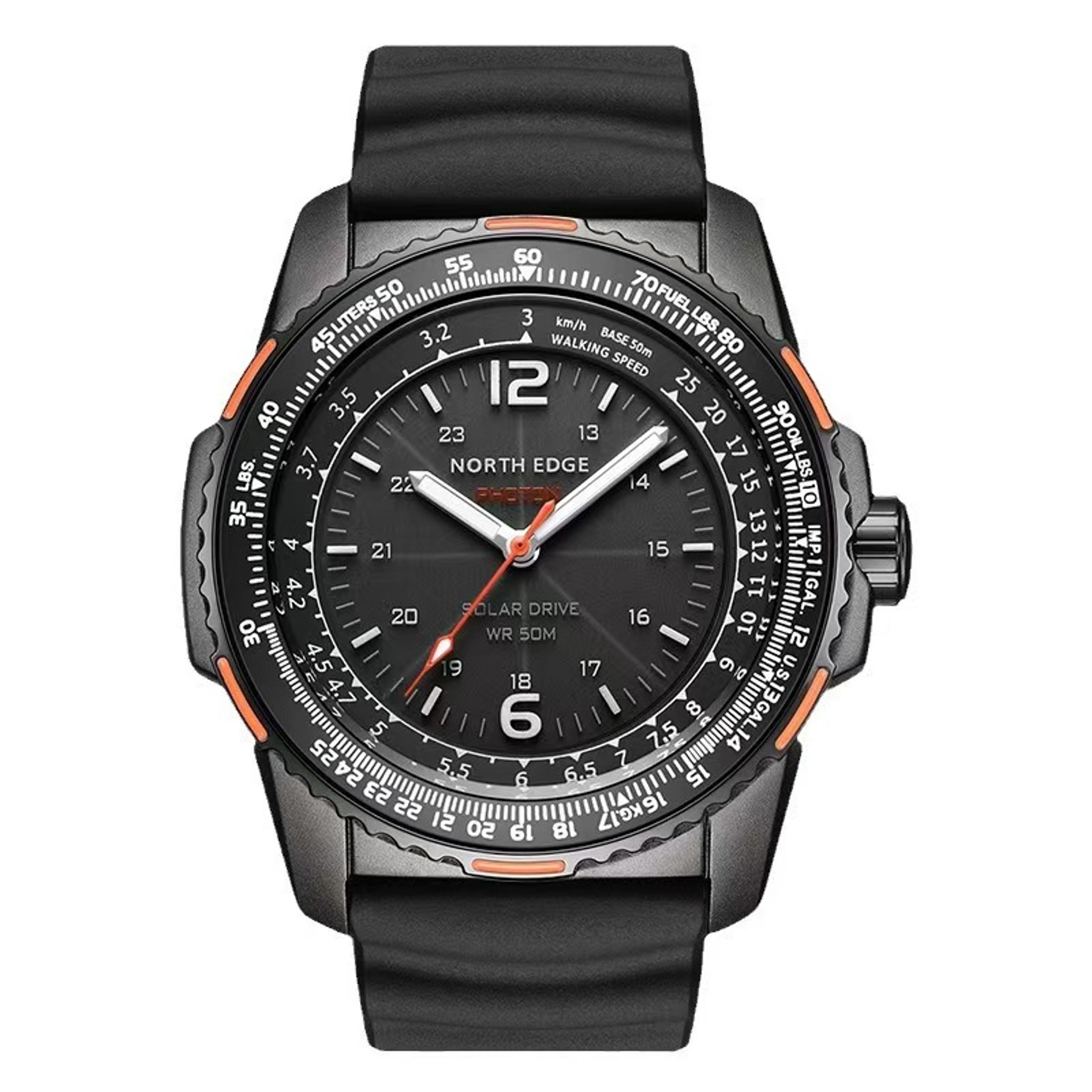 Photon Solar Powered Military Watch Waterproof Outdoor Watch 5