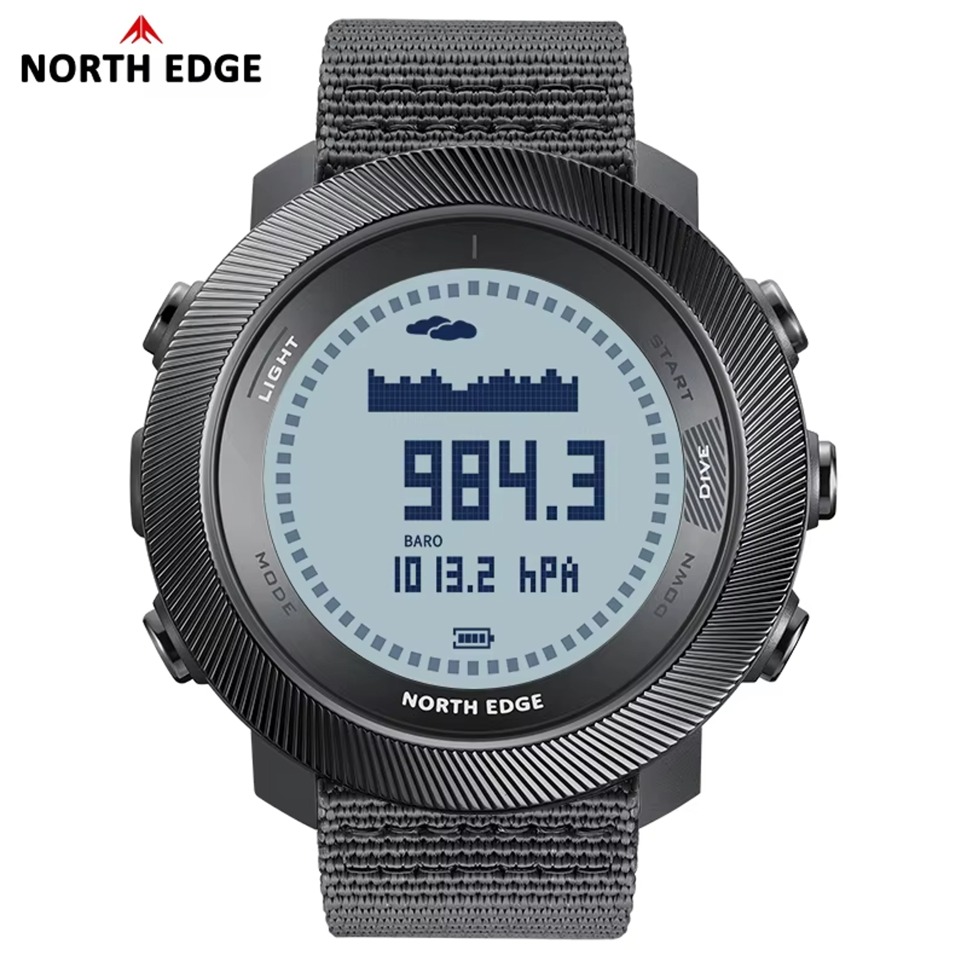 Freediving Watch Waterproof With Compass Altimeter And Barometer 7