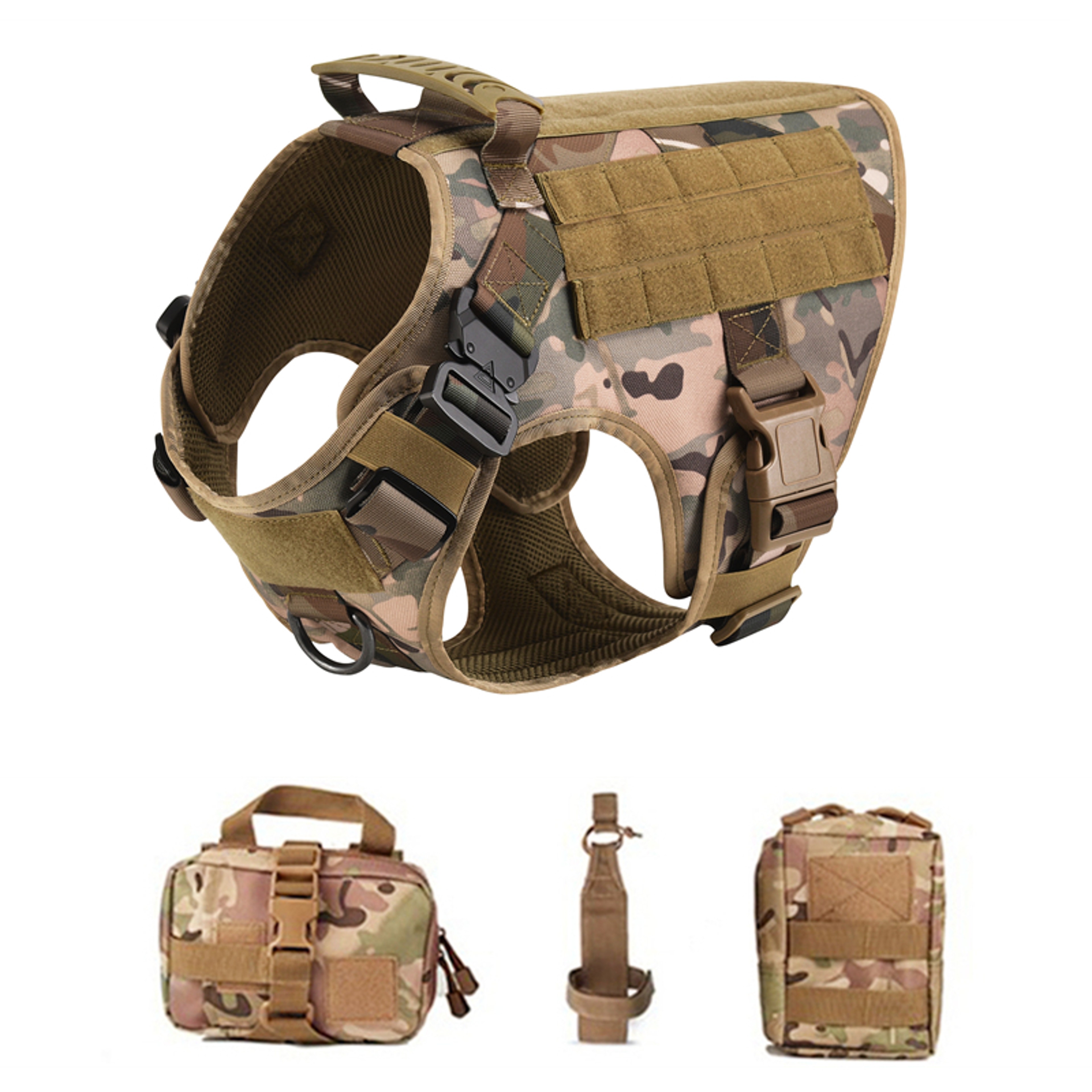 Tactical Dog Harness And Leash Set For Training Walking And Outdoor Adventures 11