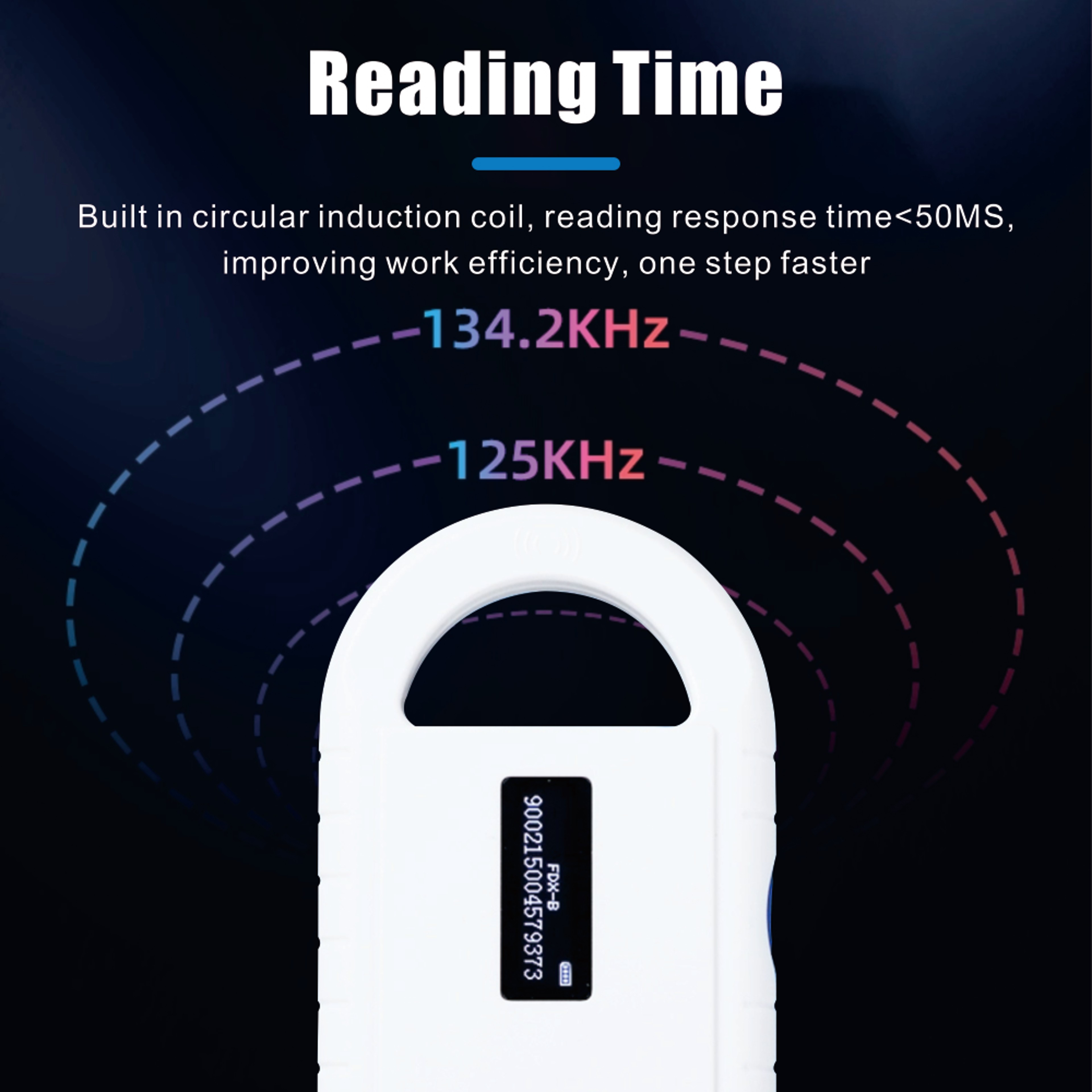 Pet Microchip Scanner FDX B ISO Animal ID Reader With USB 4
