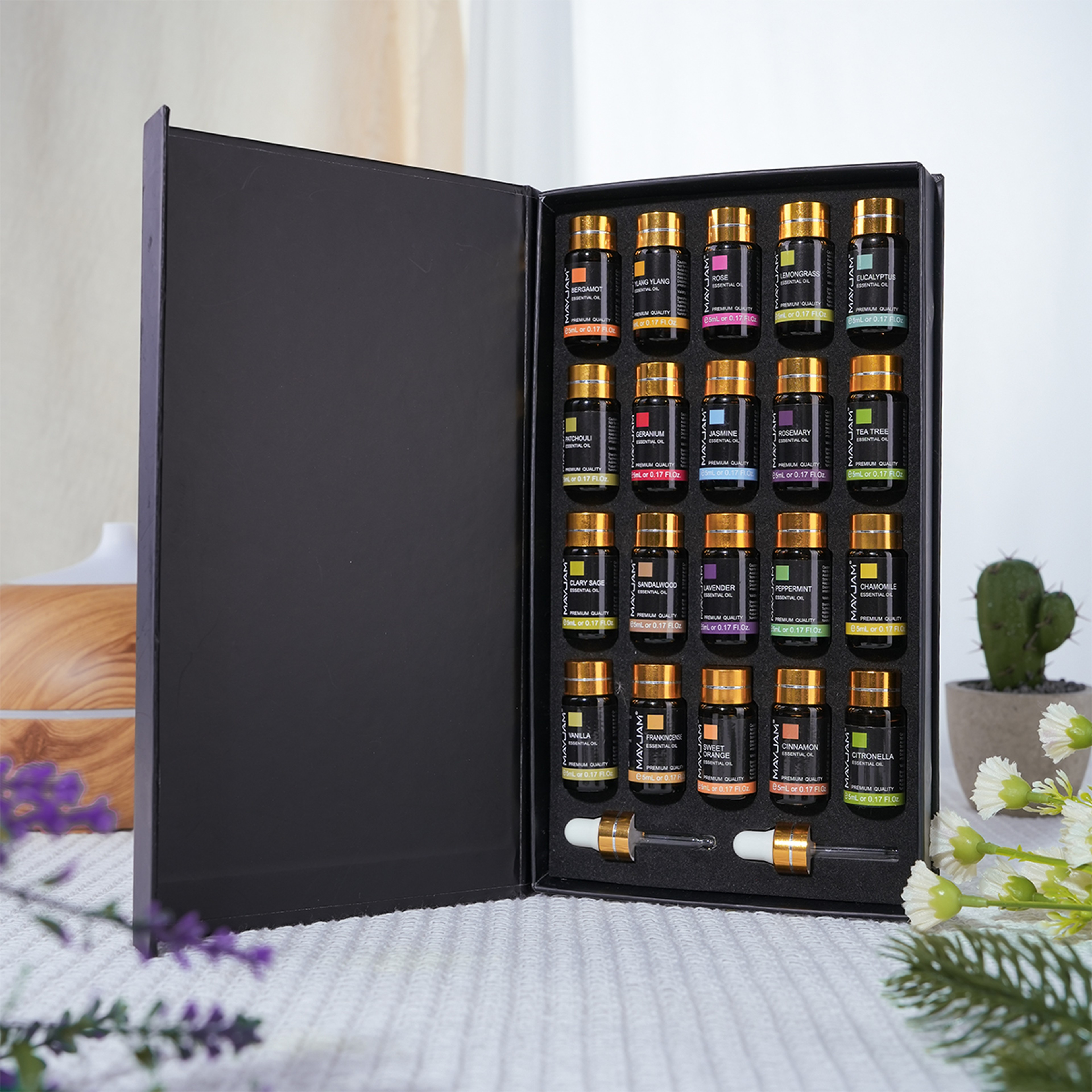 Essential Oils Set for Diffuser Aromatherapy Candle Making and Gifts – view 1