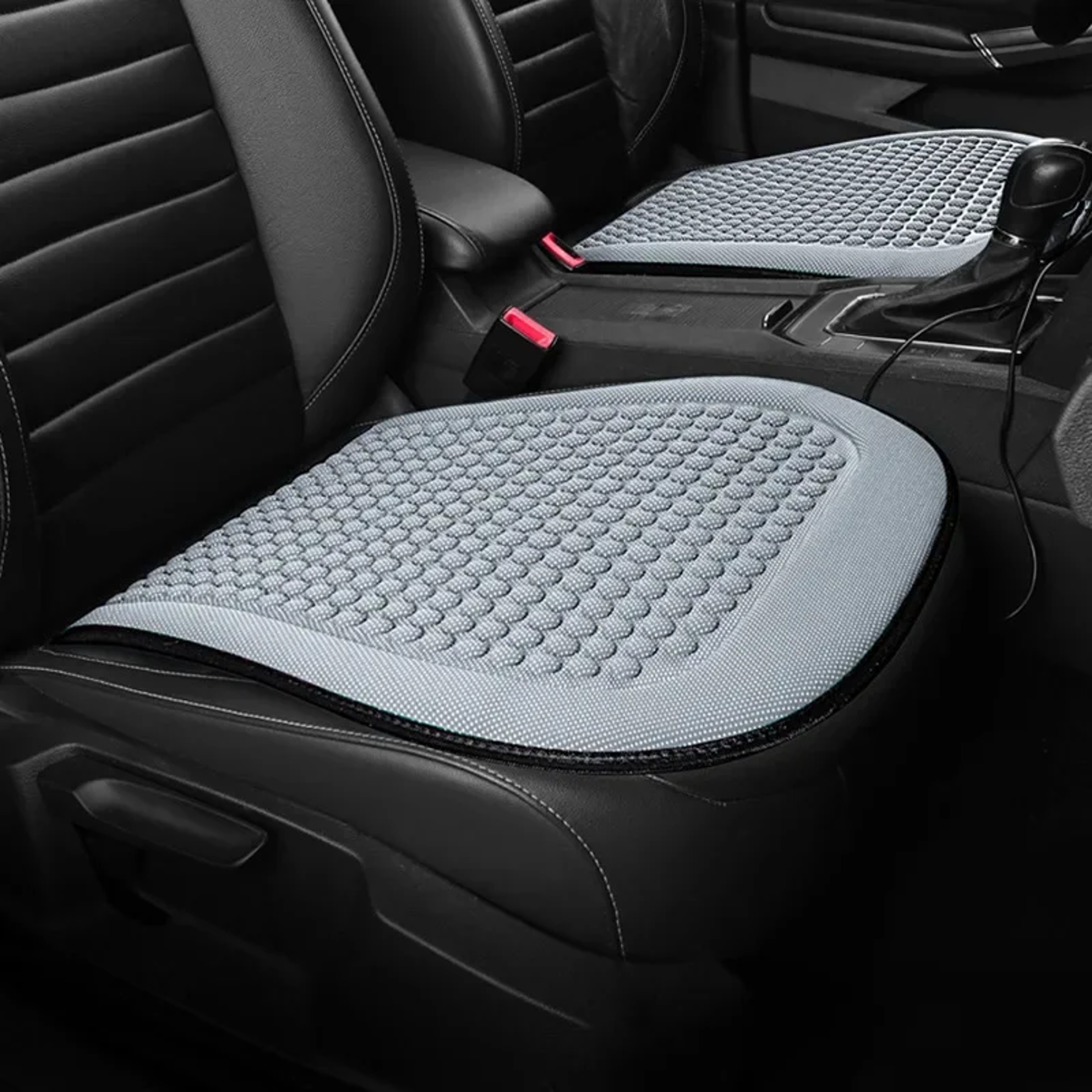 Ice Silk Car Seat Cushion Breathable Summer Cooling Seat Cover Universal Fit 7
