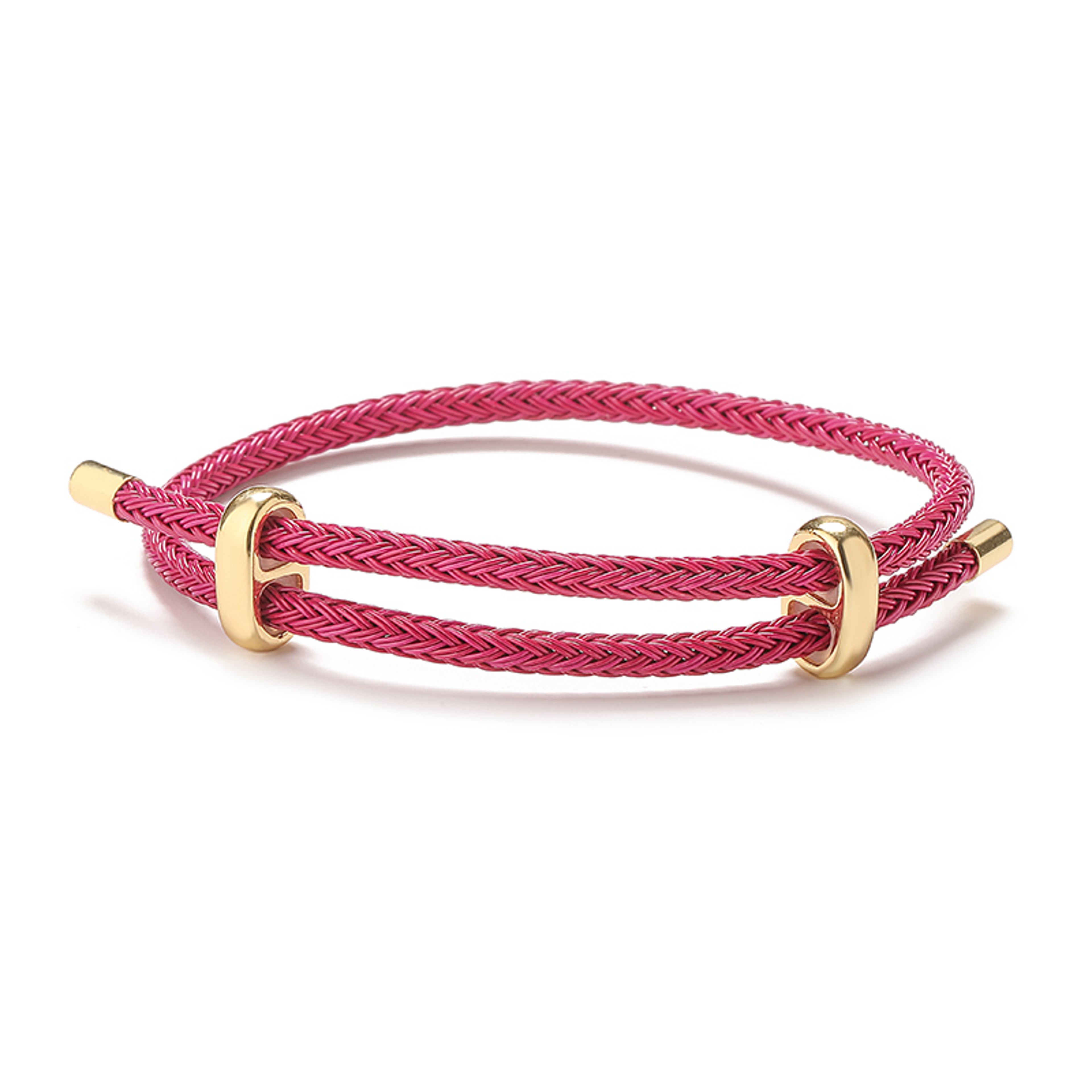 Adjustable Steel Wire Bracelet For Women And Men Couple Jewelry 6