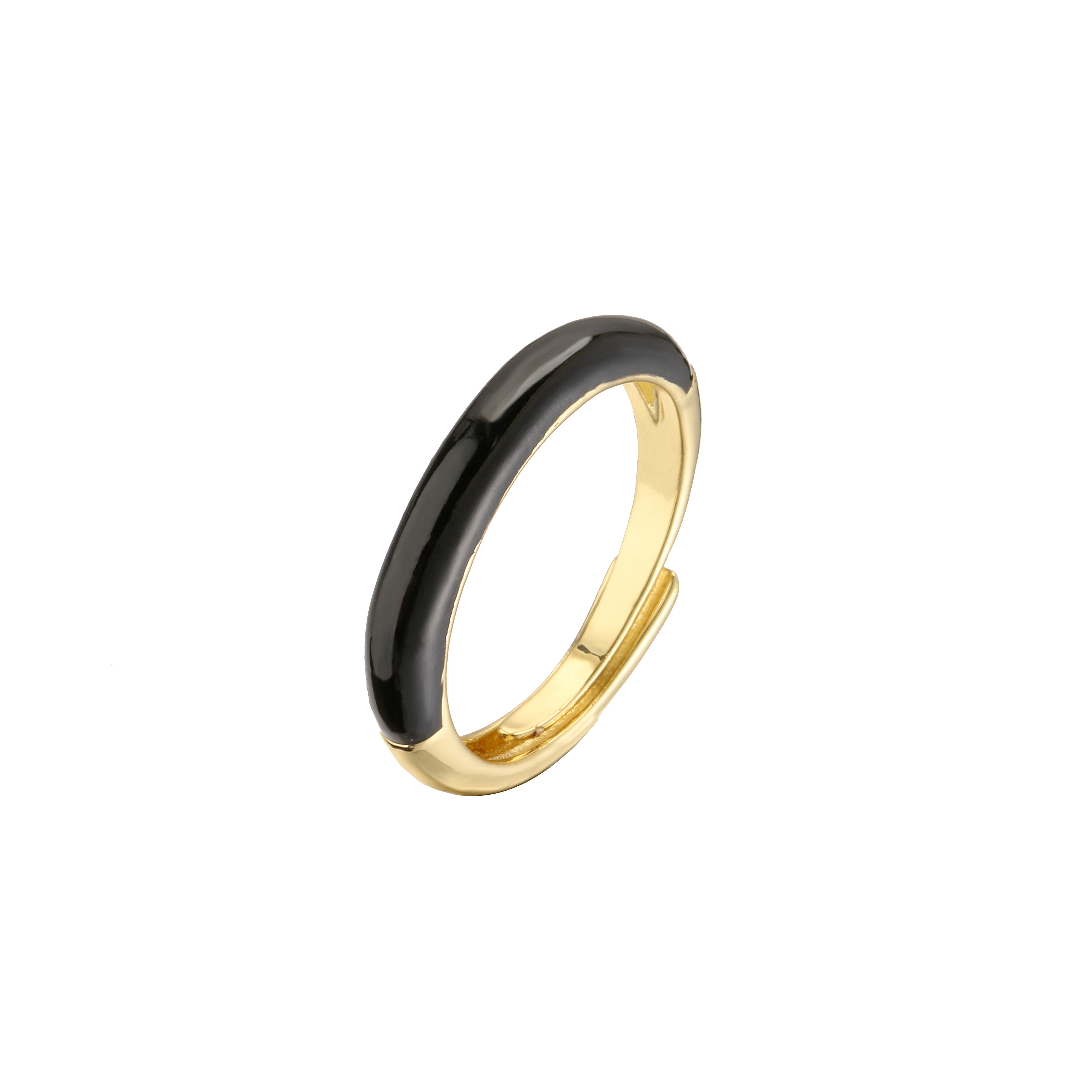 Enamel Rings For Women Minimalist Stackable Fashion Ring 8