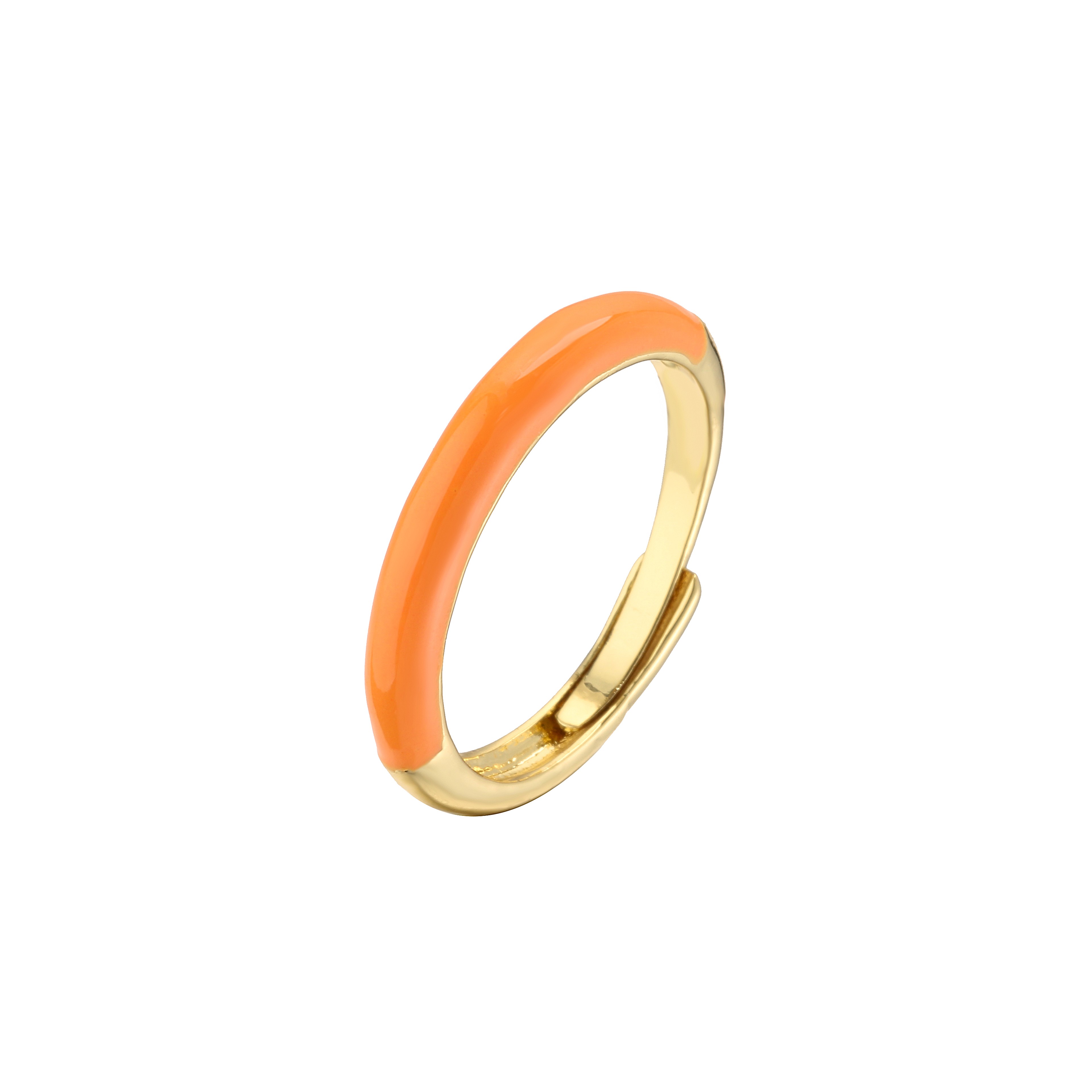 Enamel Rings For Women Minimalist Stackable Fashion Ring 11