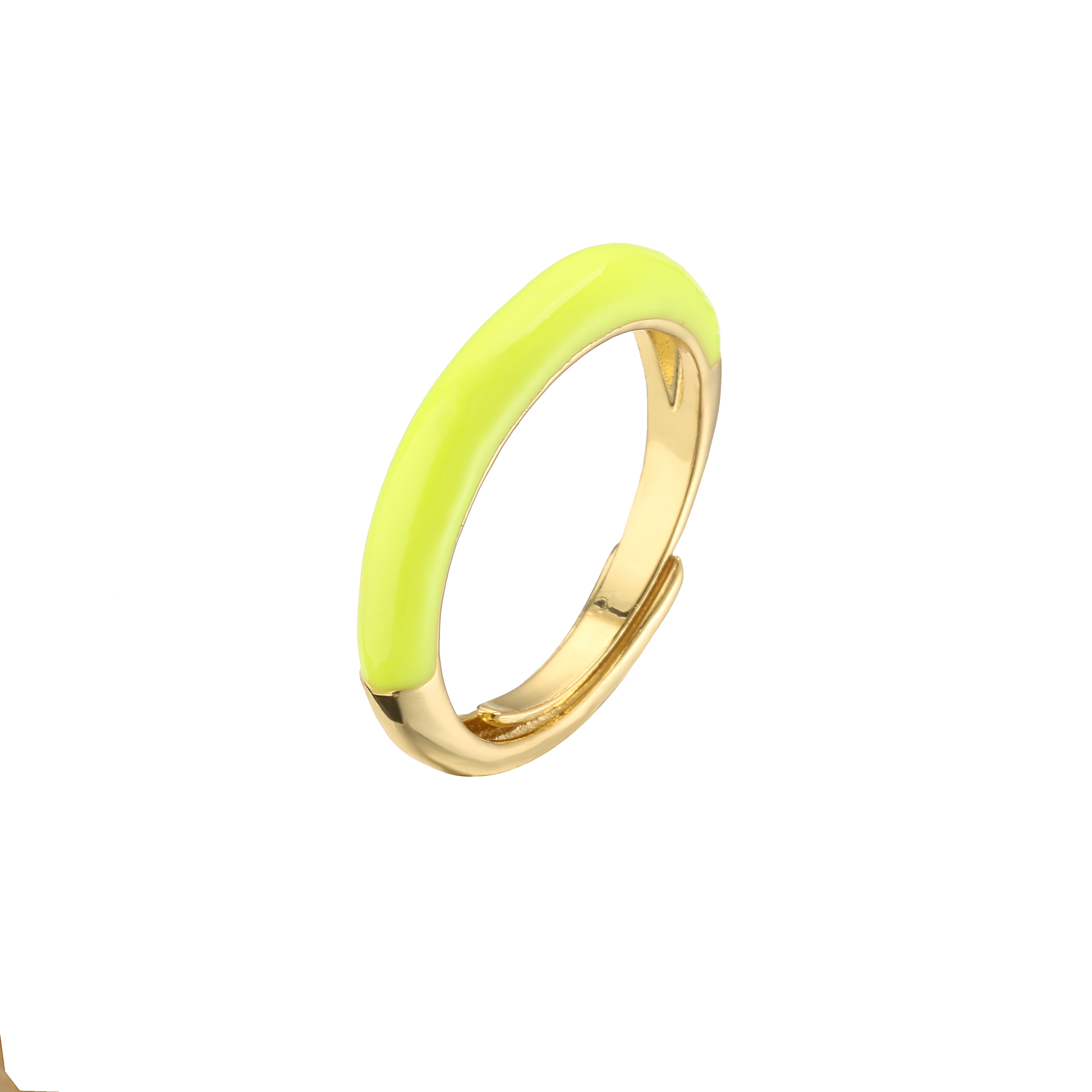 Enamel Rings For Women Minimalist Stackable Fashion Ring 13