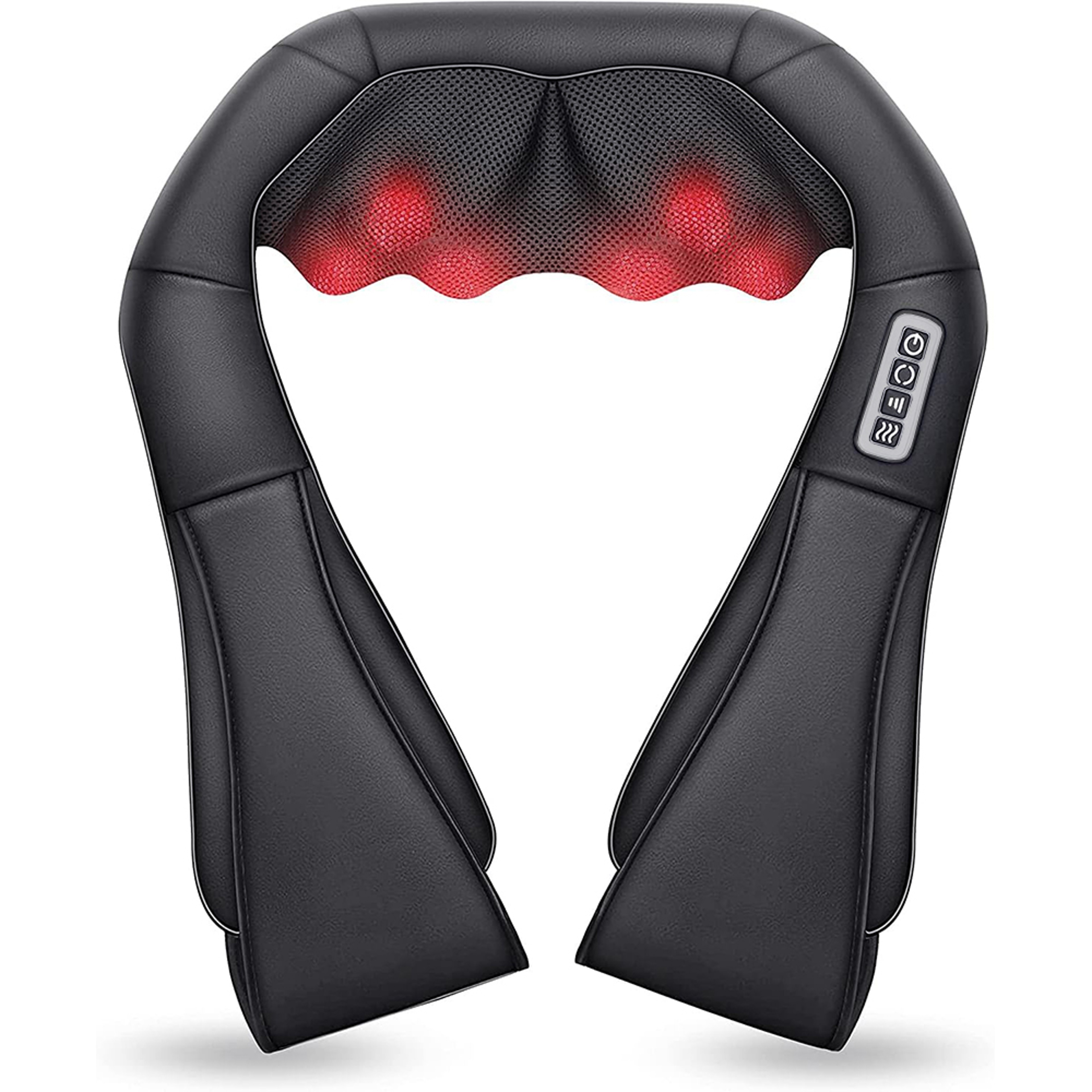 Neck And Shoulder Massager With Heat Deep Kneading Massage Pillow 0