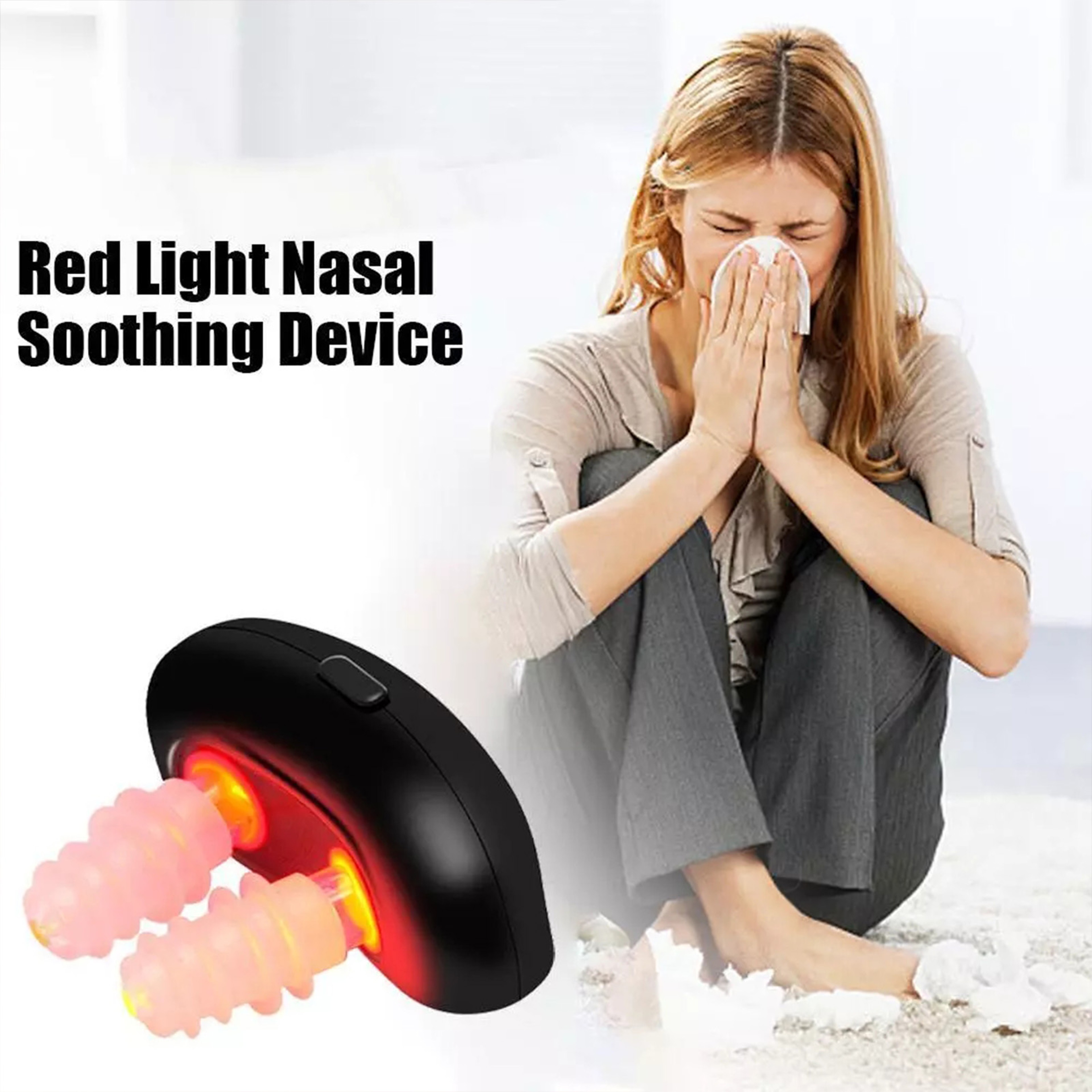 Smart Infrared Nasal Therapy Device For Allergy Relief And Nasal Congestion 1
