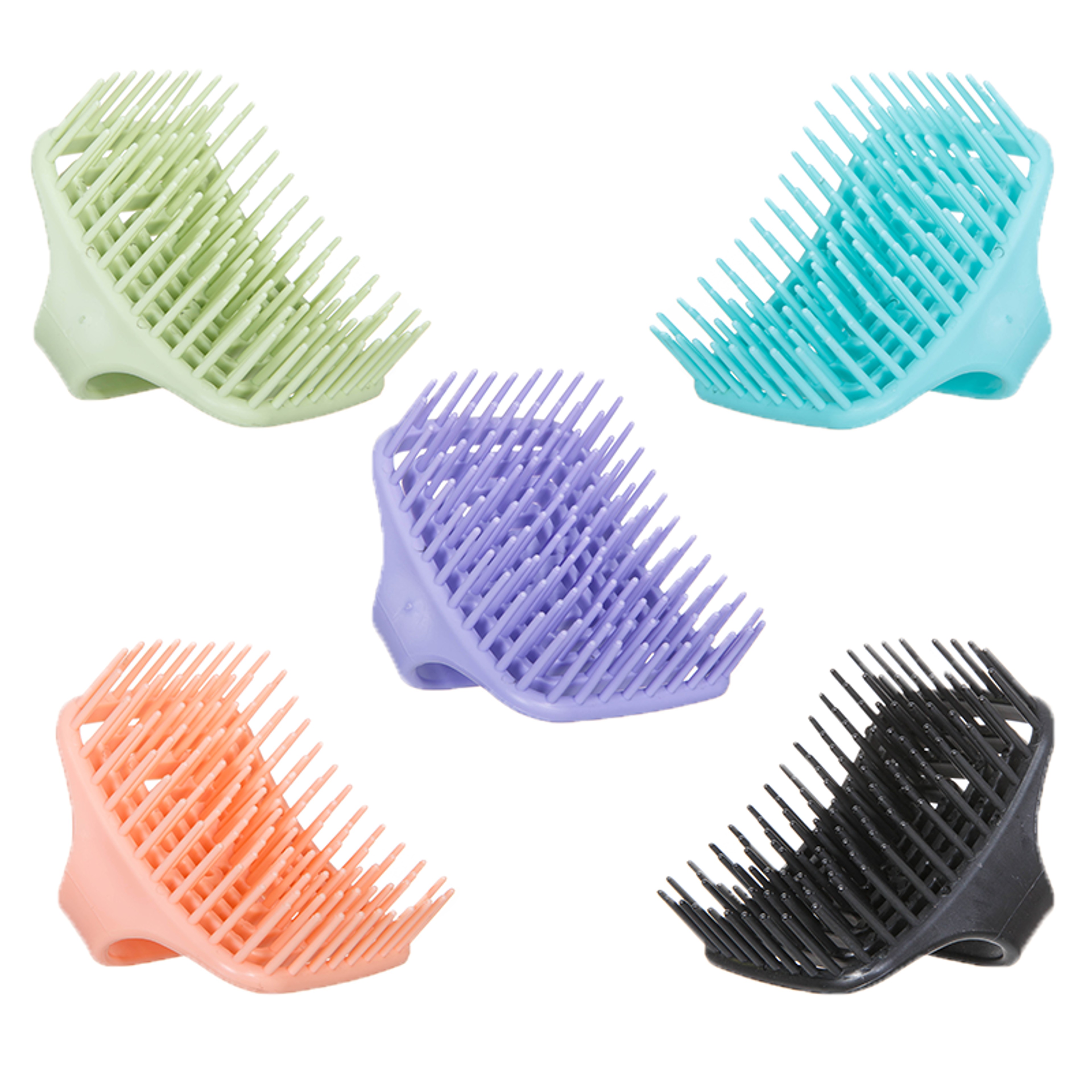 Soft Silicone Scalp Massager Shampoo Brush For Deep Cleansing And Hair Washing 1