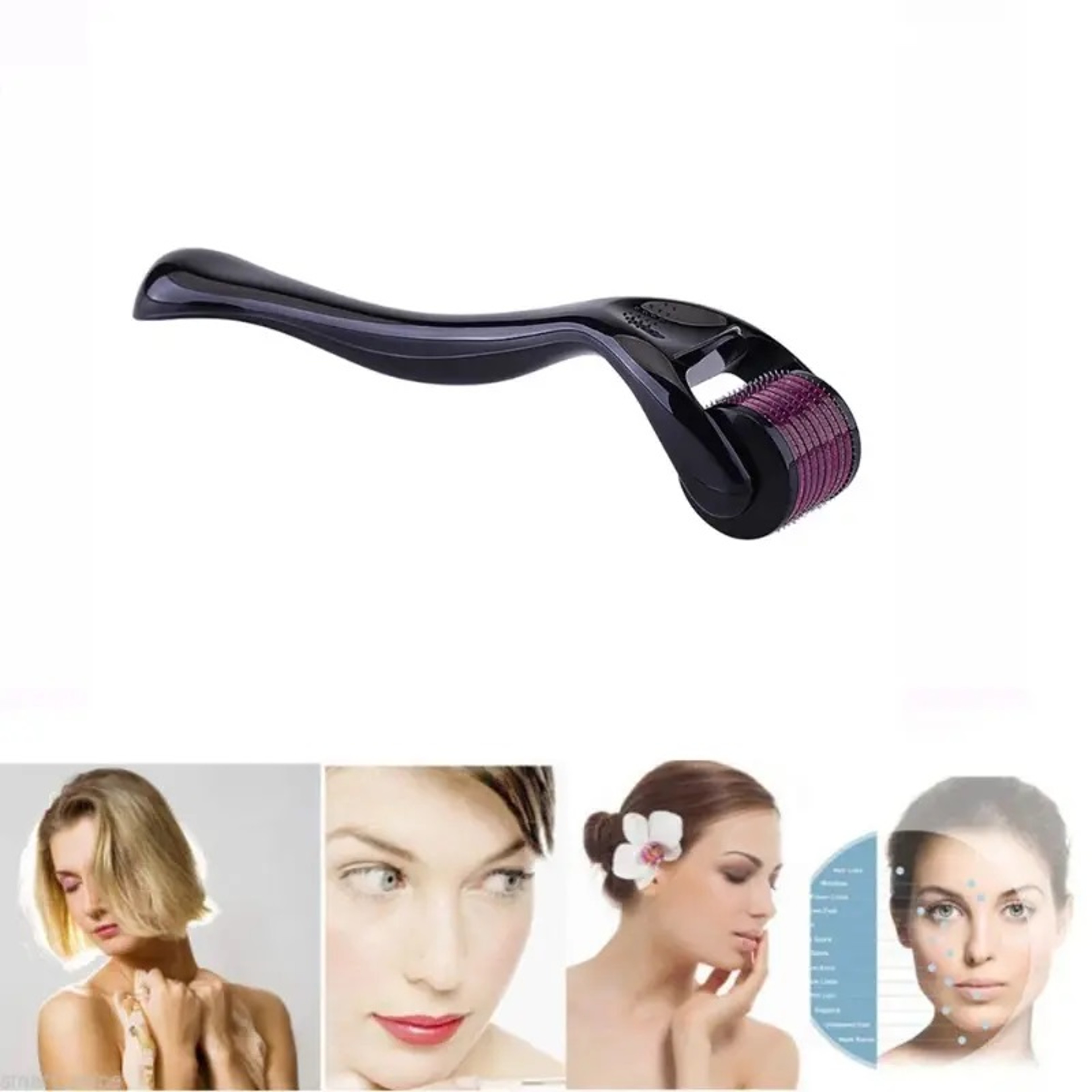 Derma Roller for Face with Titanium Microneedles for Skincare – view 7