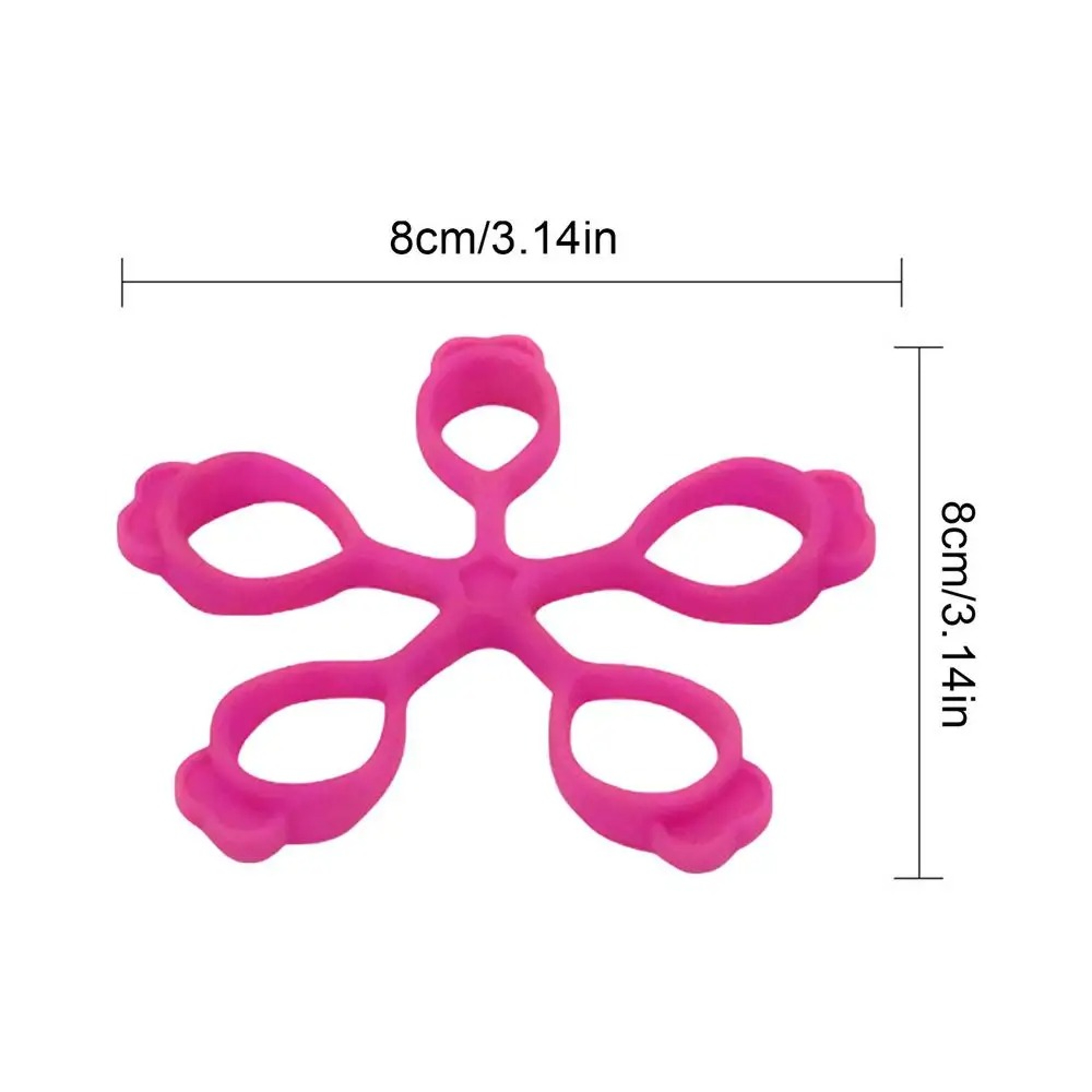 Silicone Finger Expander Hand Grip Strengthener And Finger Exerciser 3