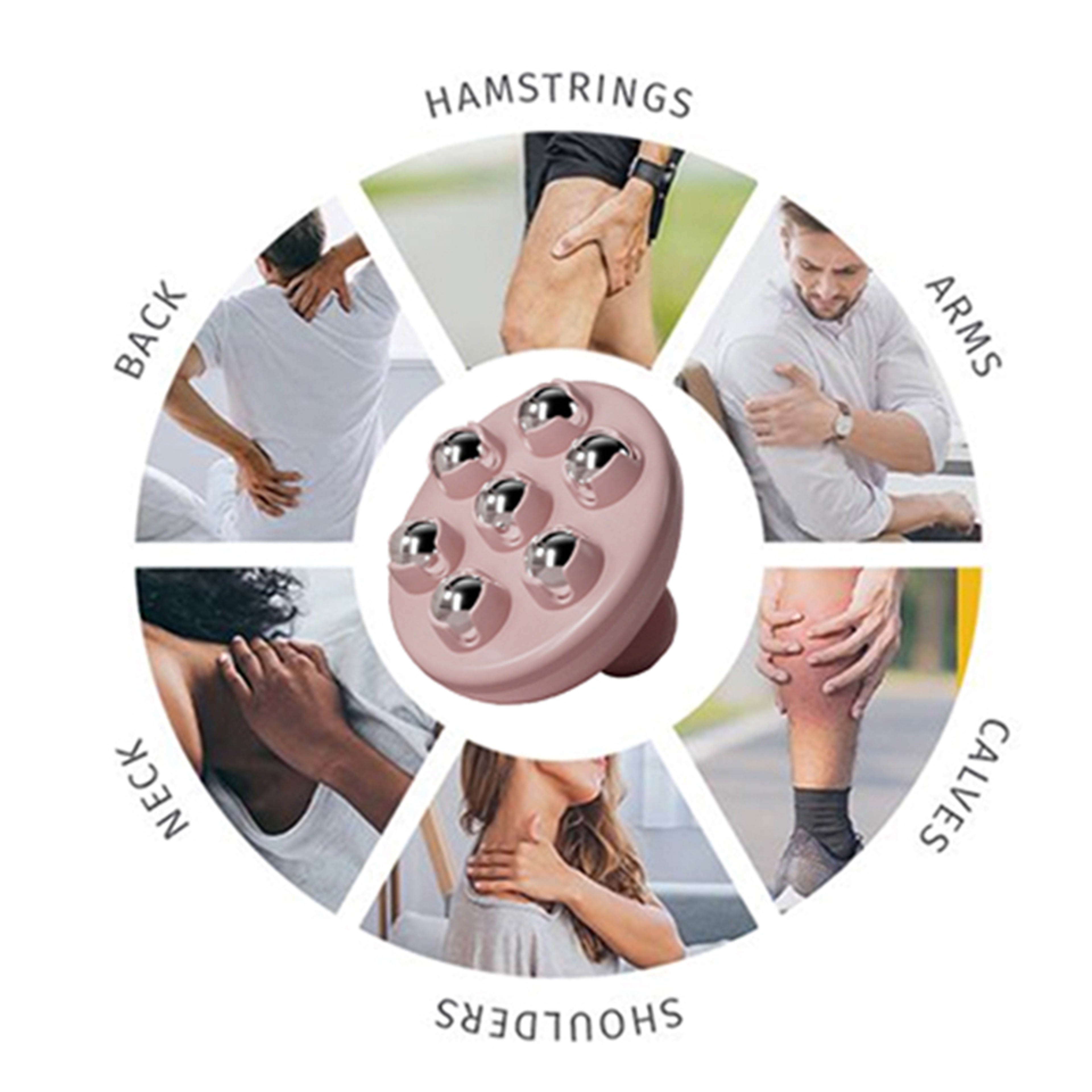 Handheld Massage Roller For Full Body Muscle Relief 5