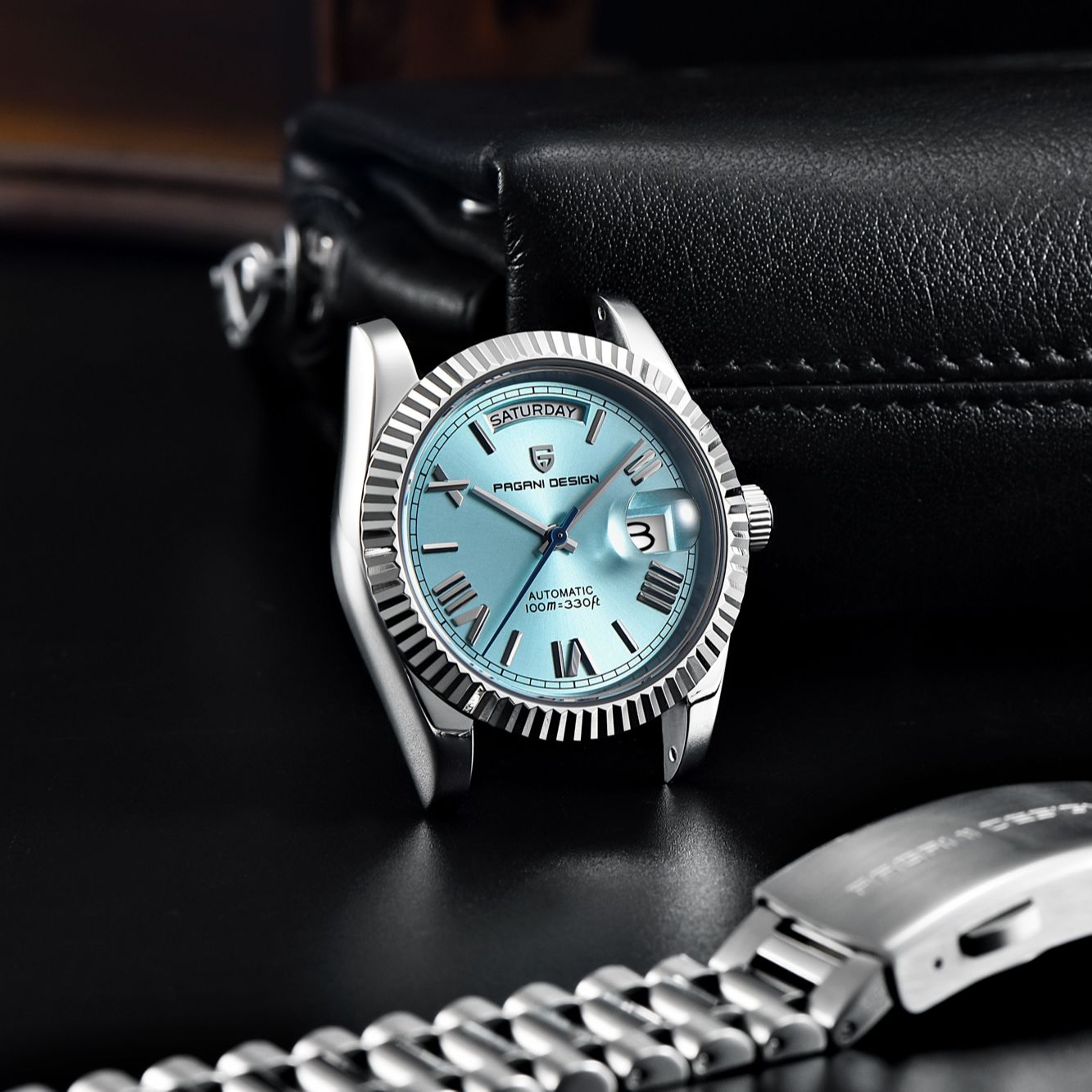 Automatic Watch For Men Sapphire Crystal Mechanical Watch 2