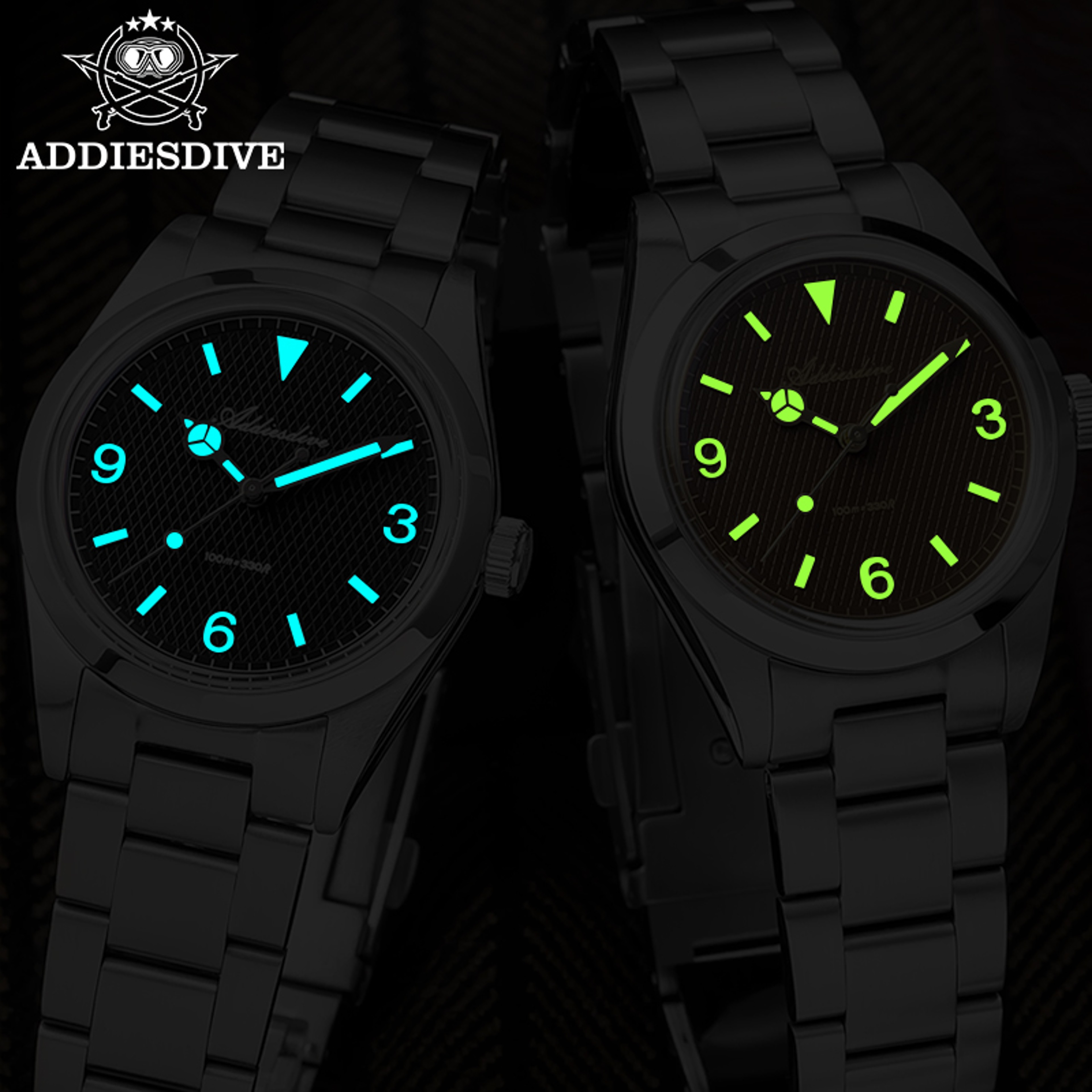 Mens Quartz Watch Luminous Watch With Stainless Steel Bracelet 4