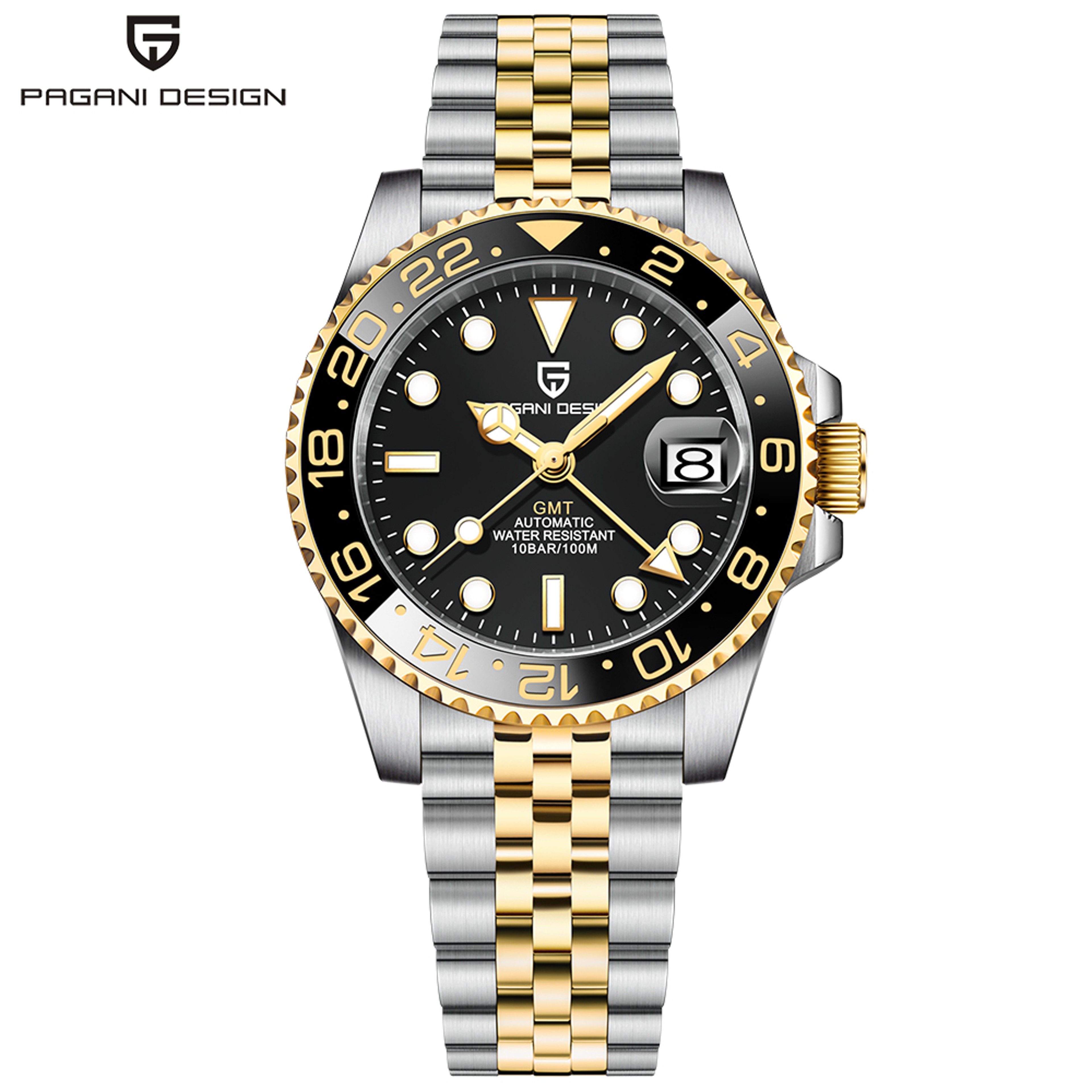 Automatic GMT Watch For Men With Sapphire Crystal 17