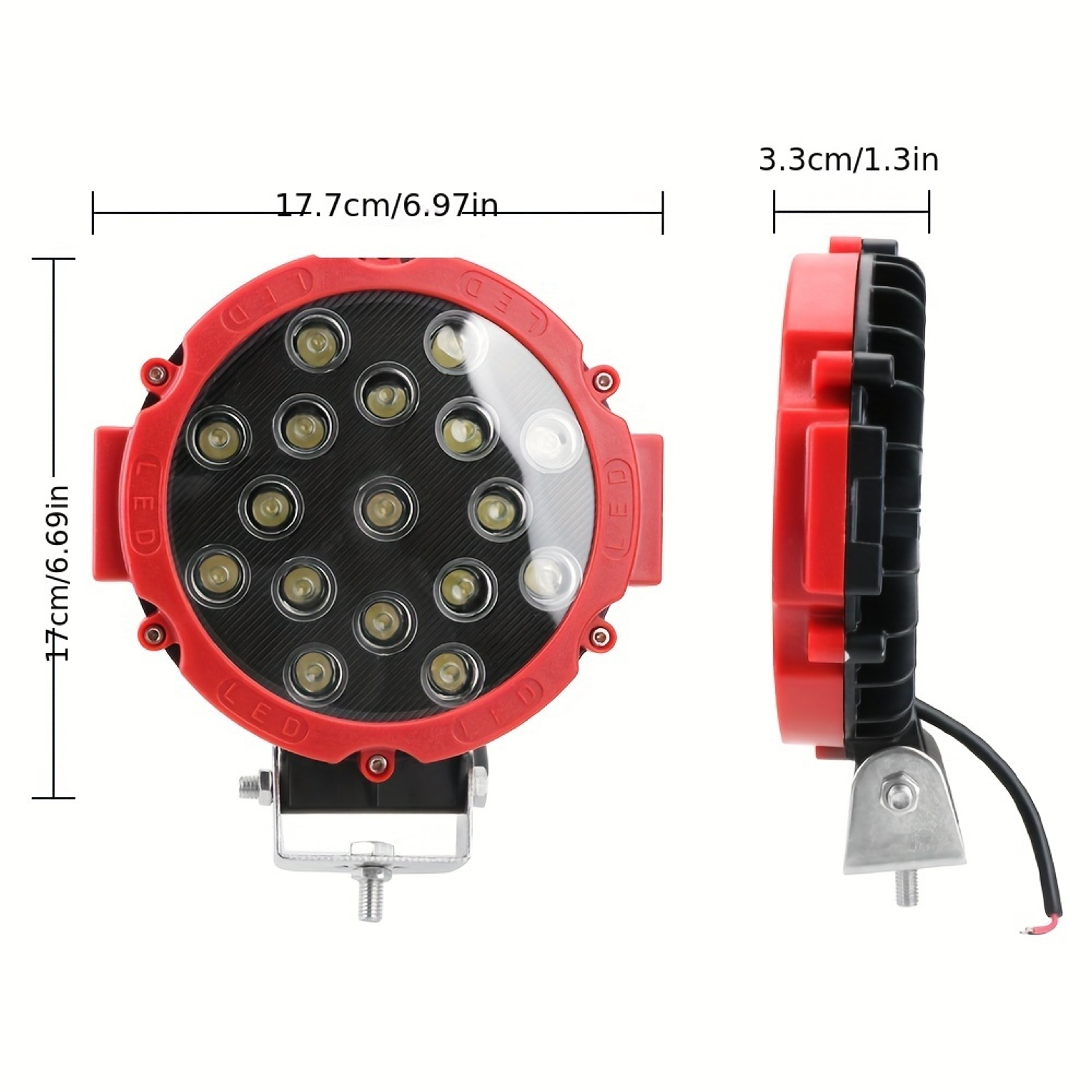 LED Work Light Off Road Spotlight For Truck Jeep 4