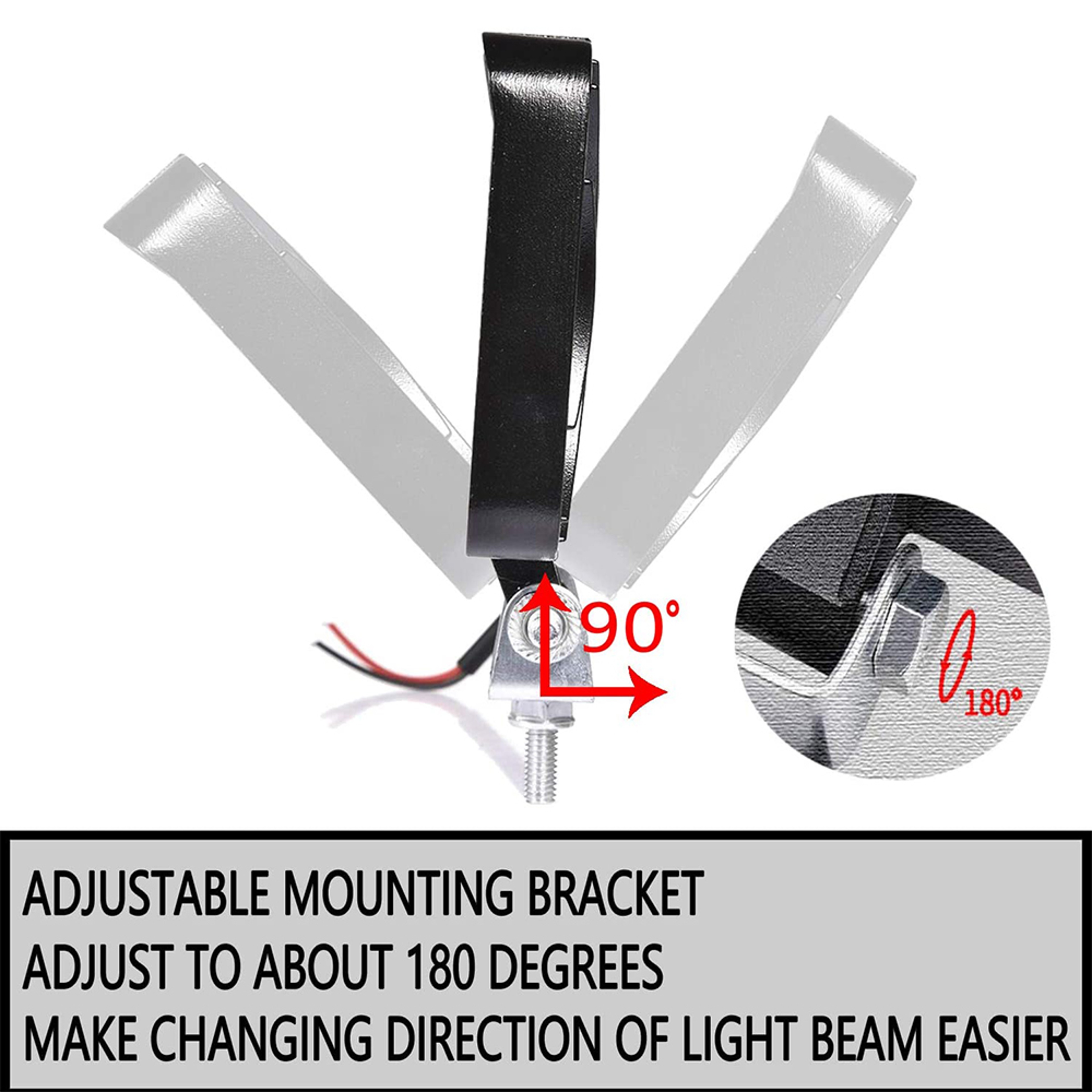 LED Work Light Bar Off Road Spotlight For Truck SUV ATV 4