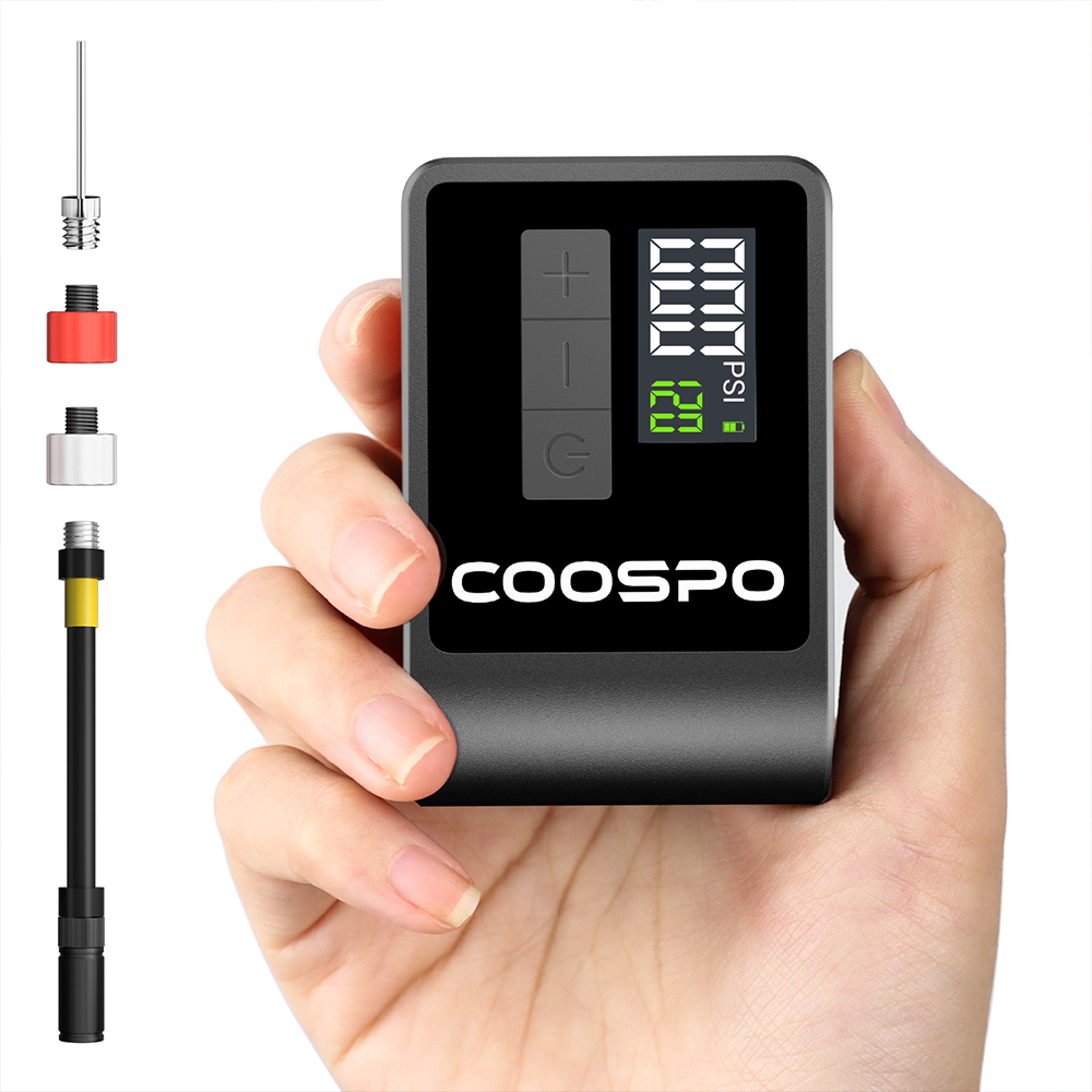 Mini Electric Bike Pump PSI Portable Digital Tire Inflator – view 7