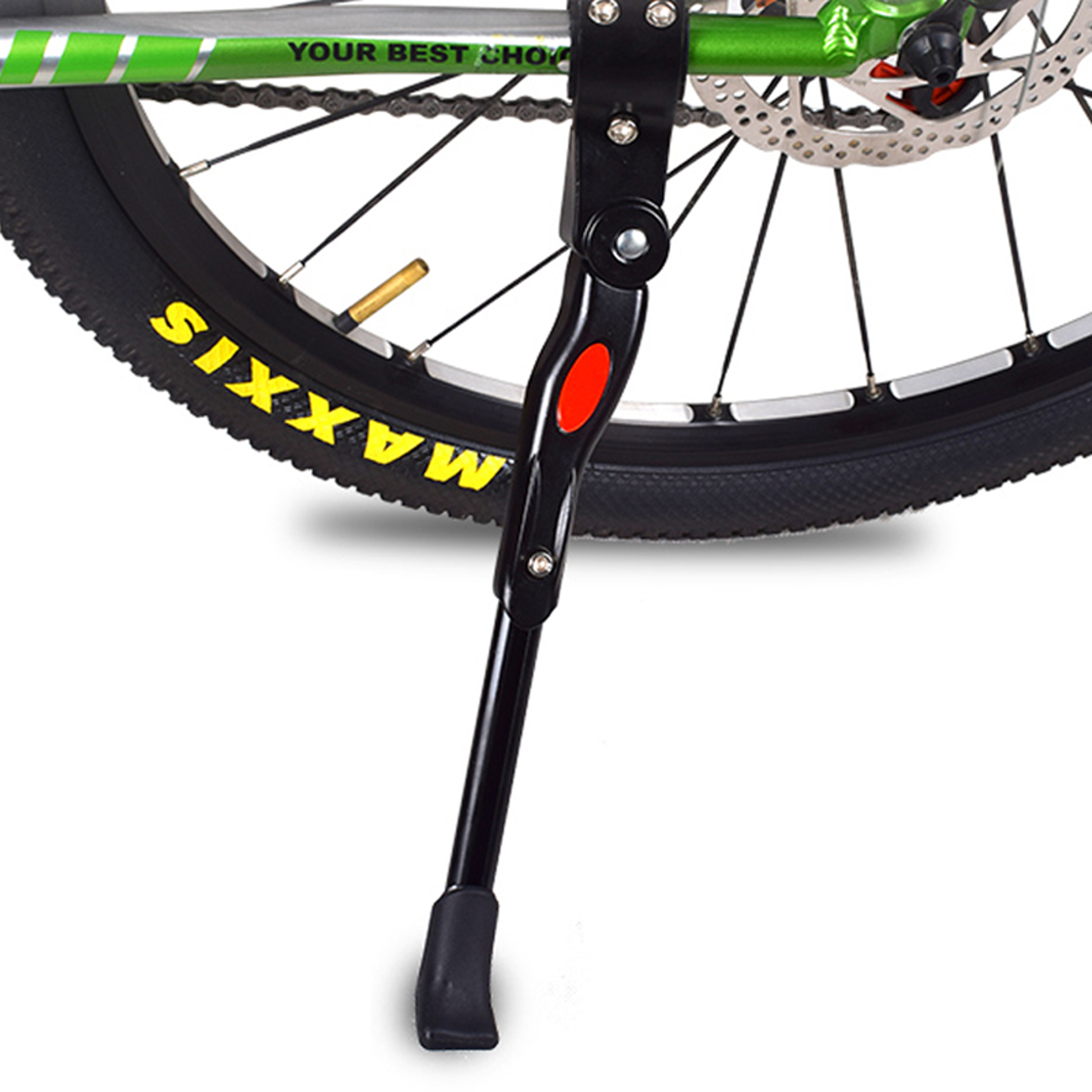 Adjustable Aluminum Bike Kickstand for Mountain Road Bikes – view 1