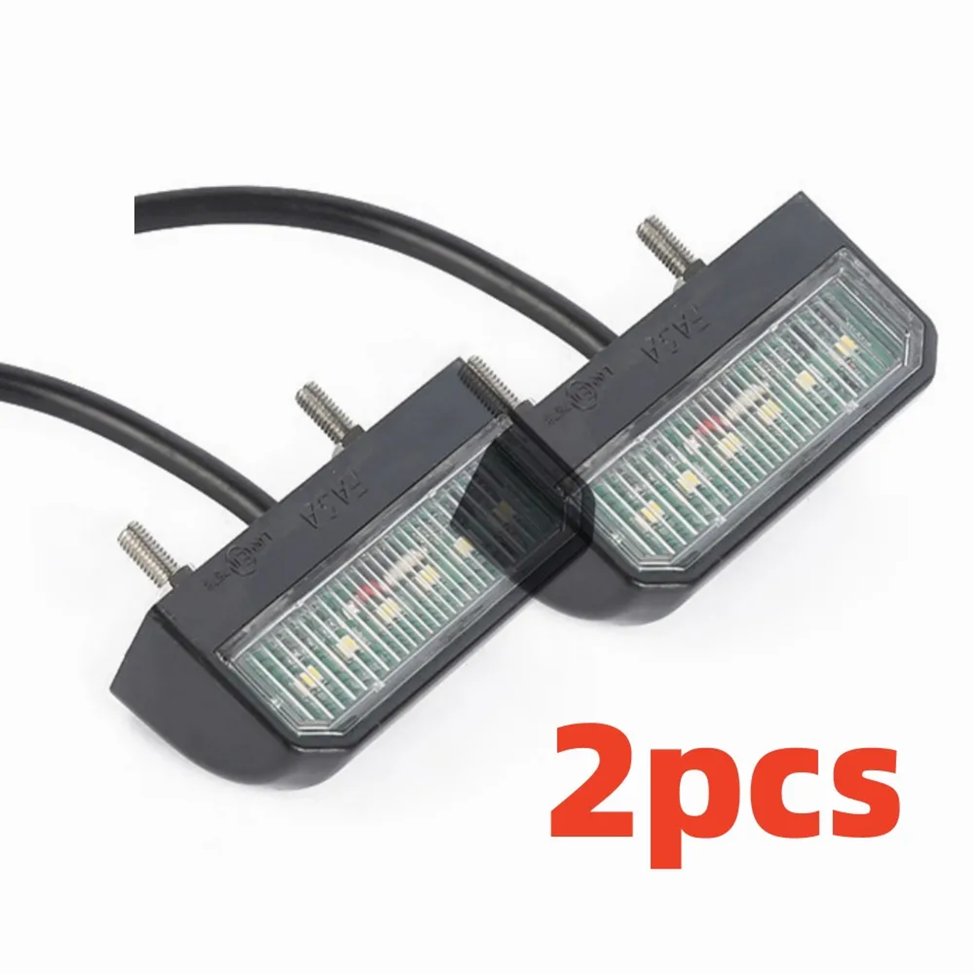 LED Waterproof License Plate Light For Car Truck Trailer RV Boat 7