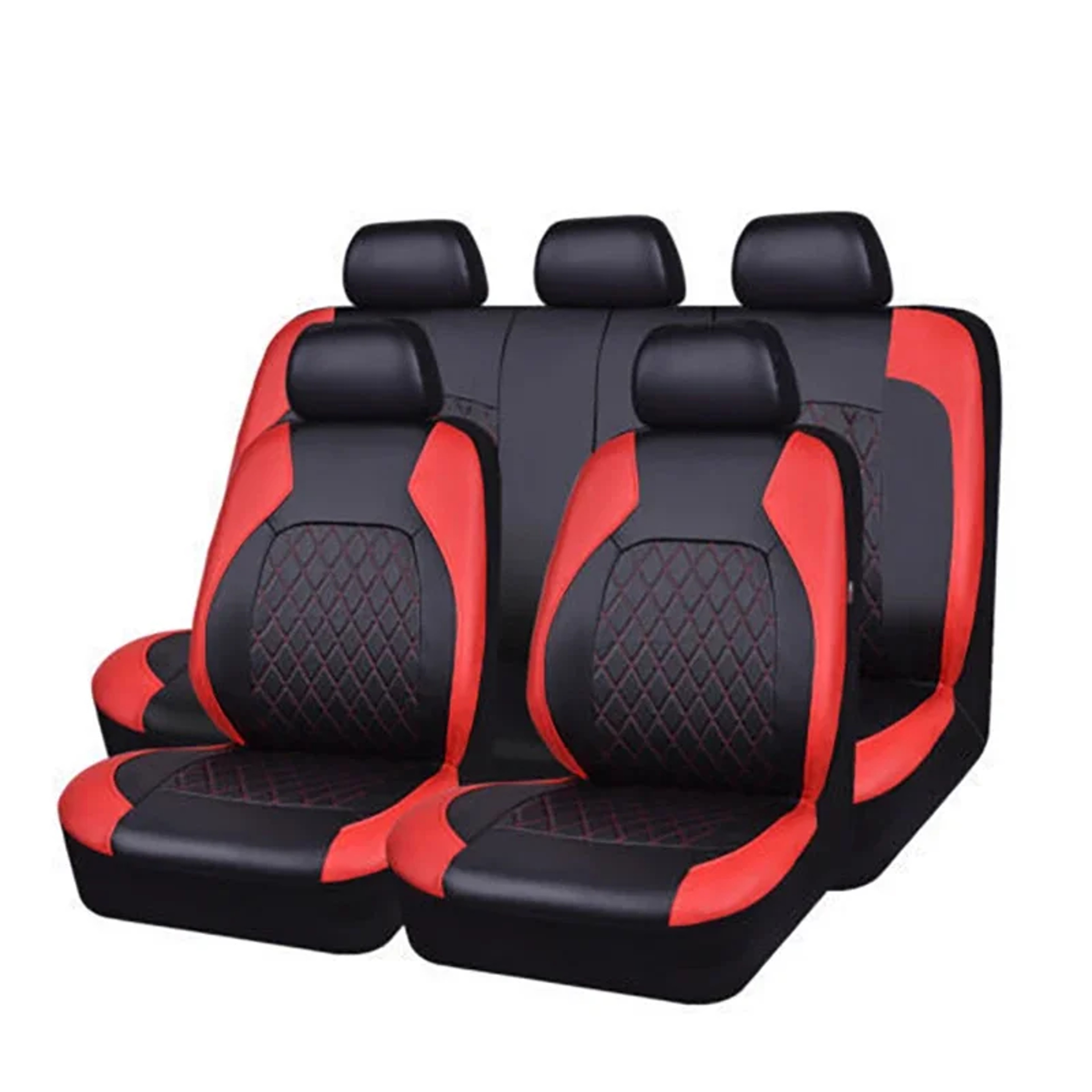 Universal PVC Car Seat Covers Sport Style Seat Protectors 10