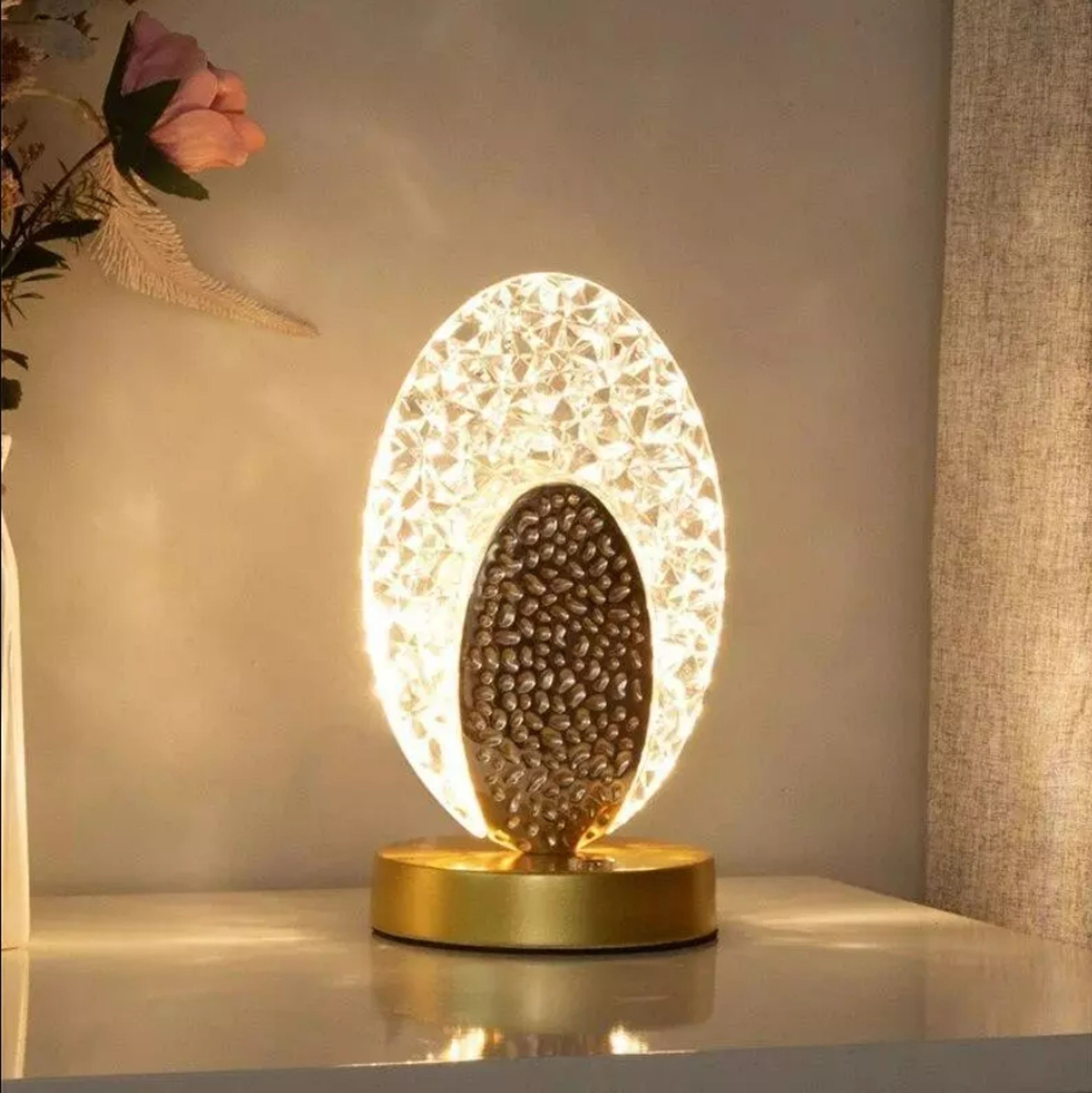 Rechargeable LED Bedside Lamp Wireless Reading Light And Ambient Mood Light 6
