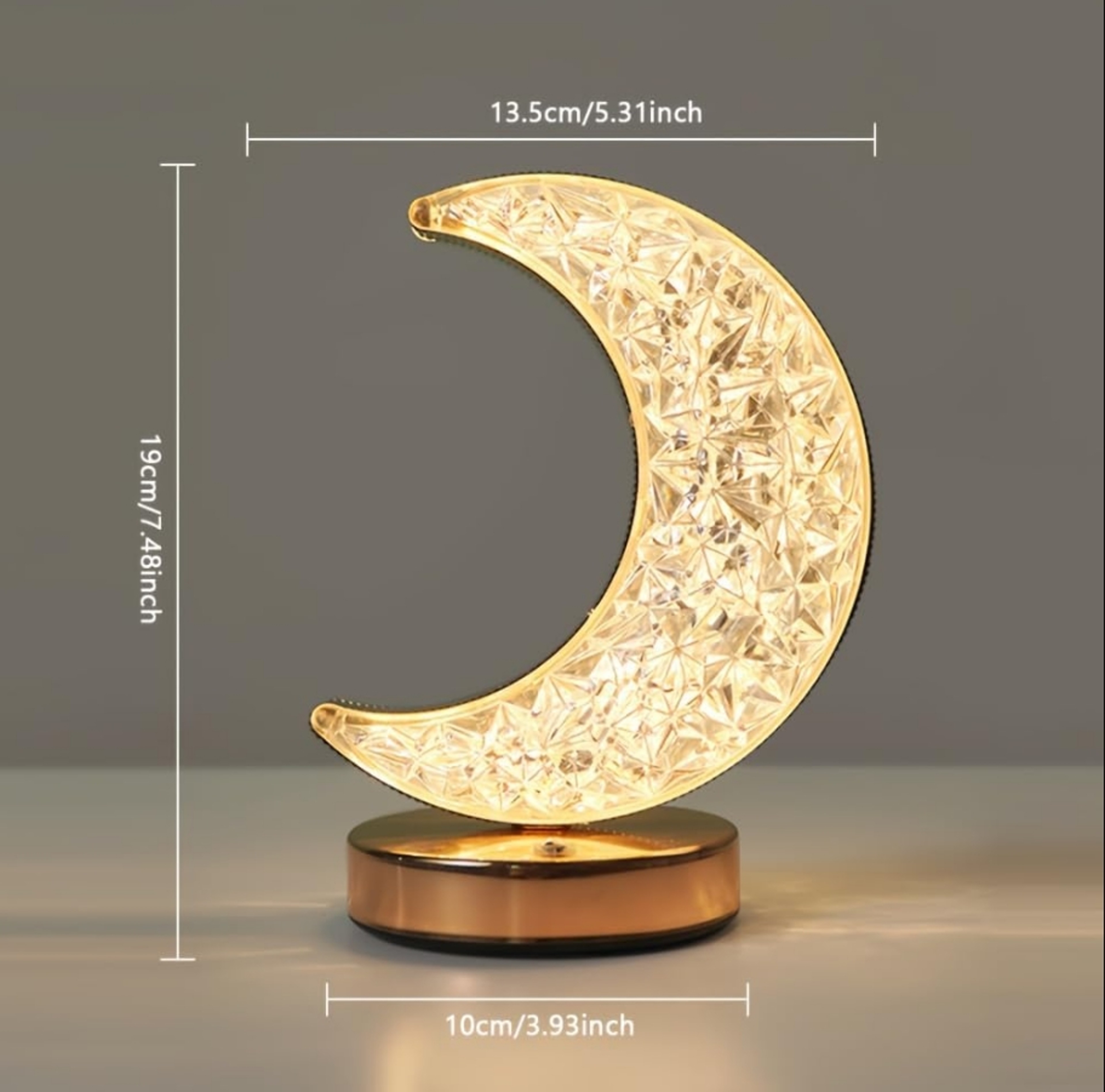 Rechargeable LED Bedside Lamp Wireless Reading Light And Ambient Mood Light 10