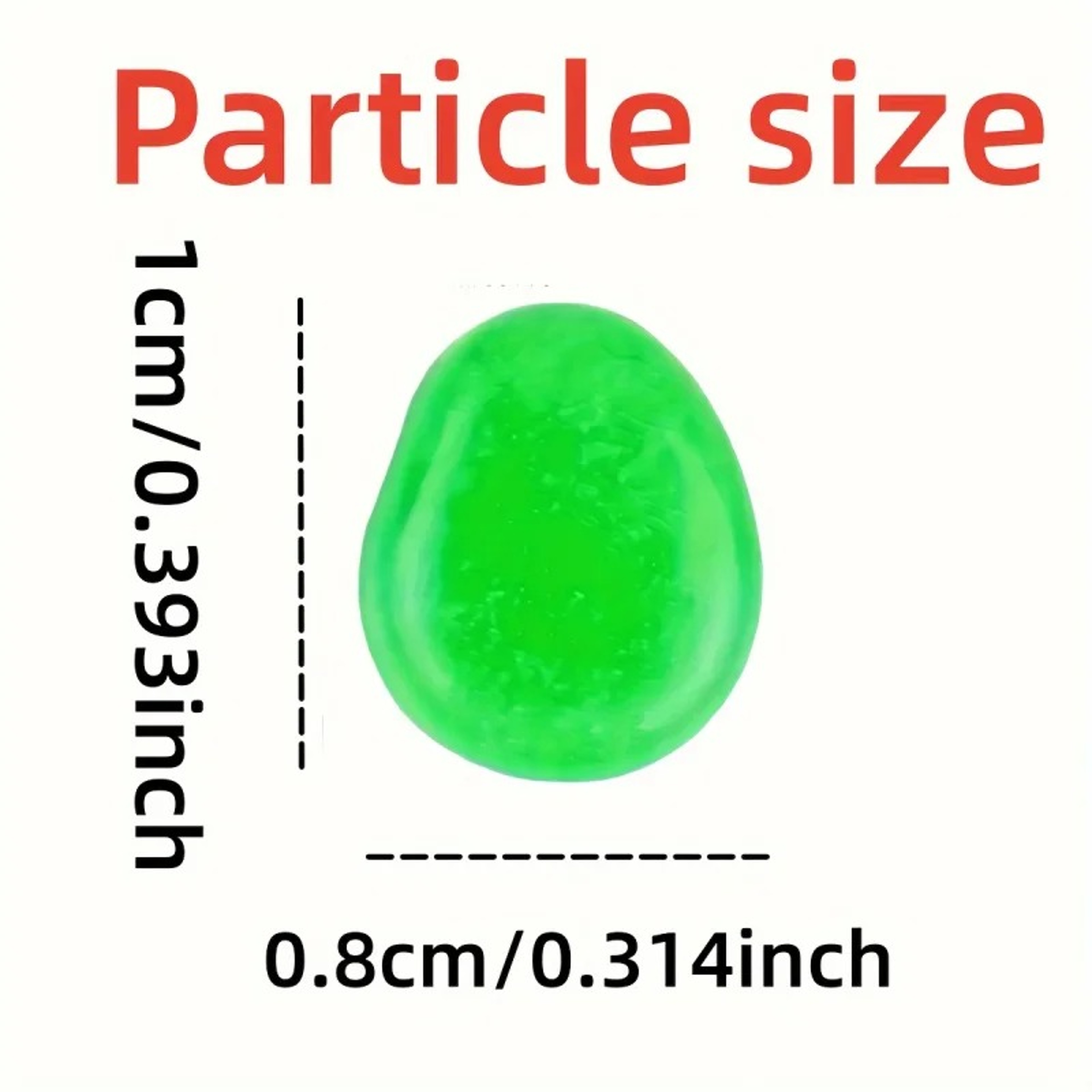 Resin Glow In The Dark Pebbles for Garden, Pathway & Aquarium, Luminous Outdoor Stones – view 6