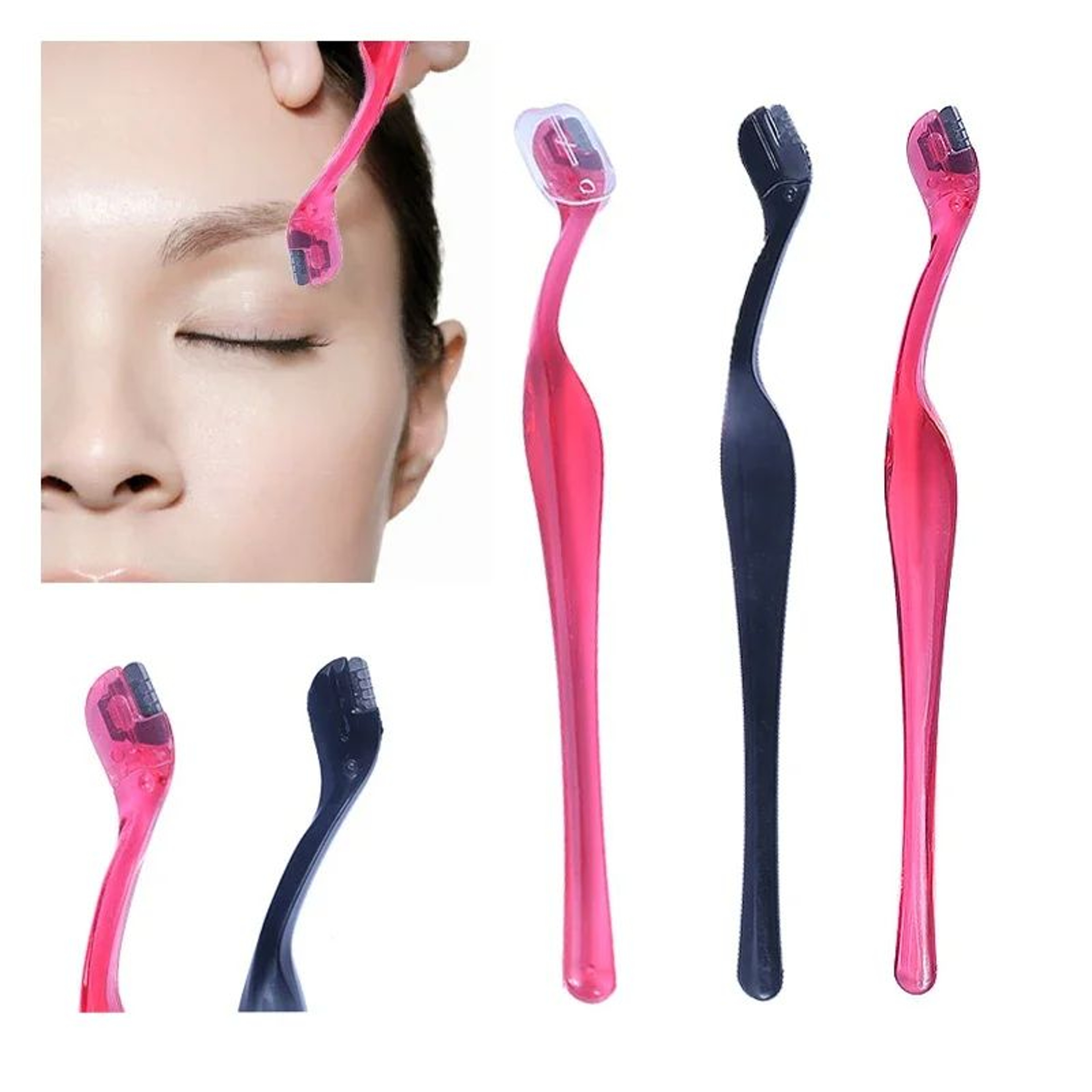 Precision Eyebrow Shaping Blades Brow Shaver Knife For Women Facial Razor  Beauty Tool 0