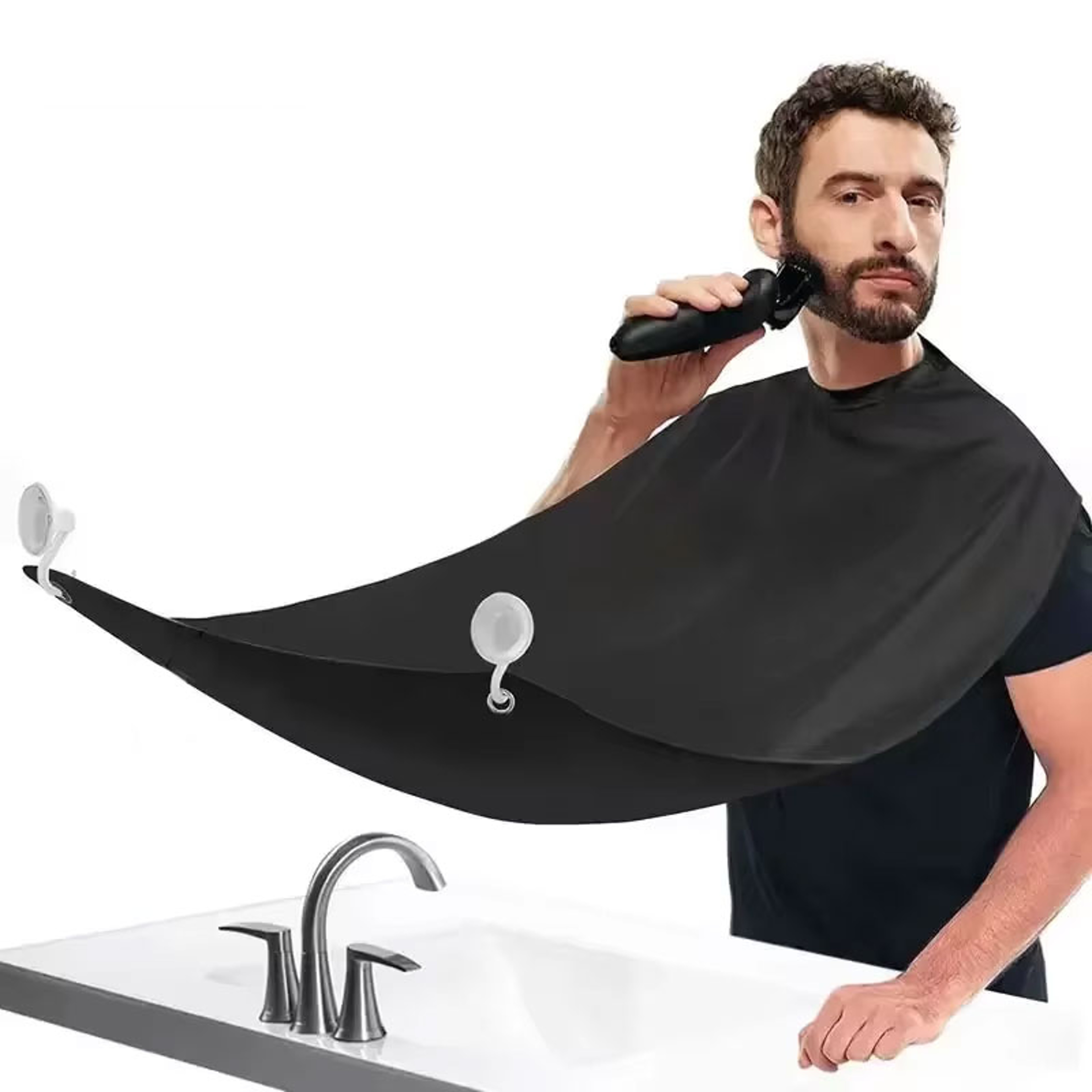 Beard Shaving Apron for Men Hairdresser Cleaning Bib Grooming  Hygiene Essential Ideal Gift