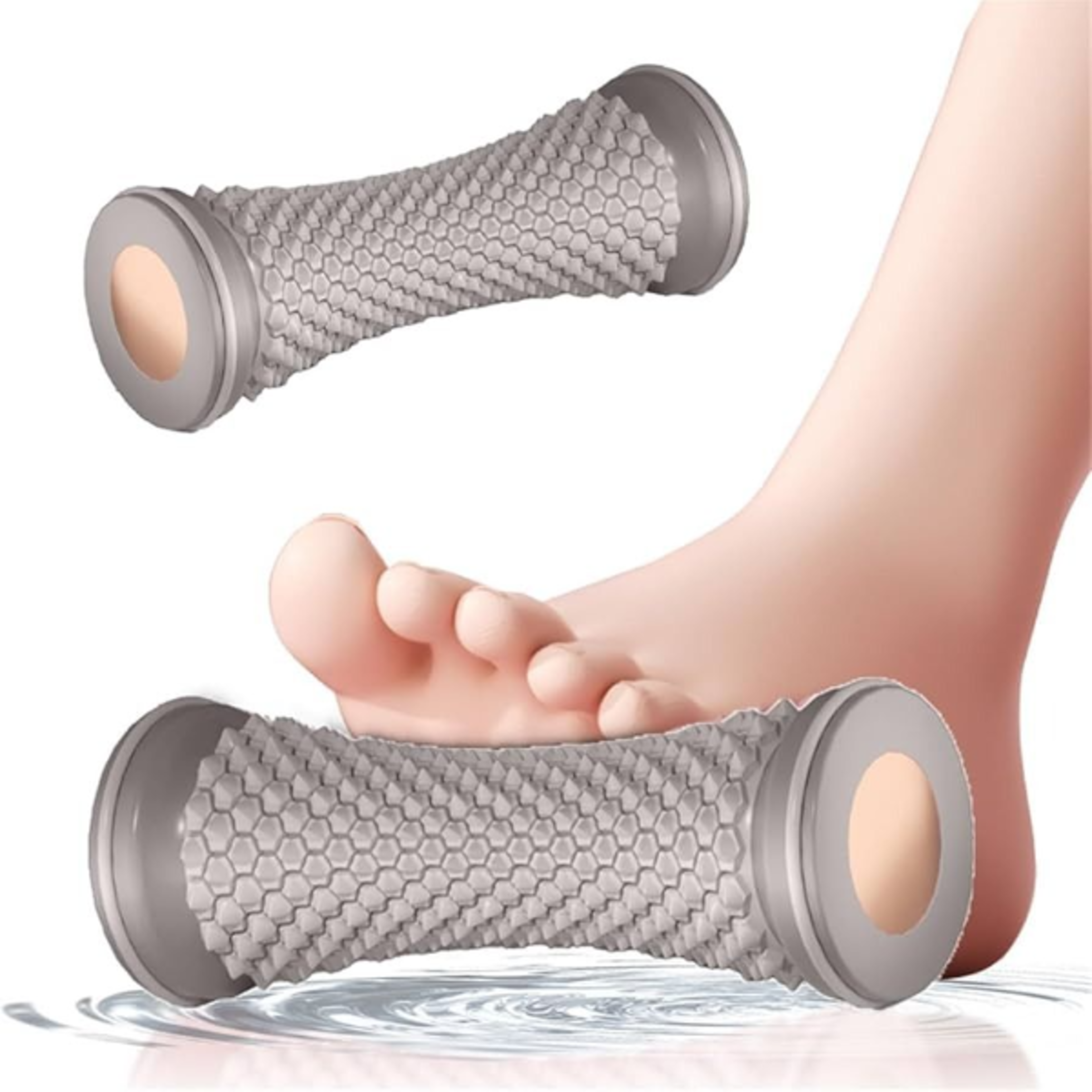 Foot Massager Roller Plantar Fascia  Leg Muscle Relaxation for Reflexology  Yoga Care