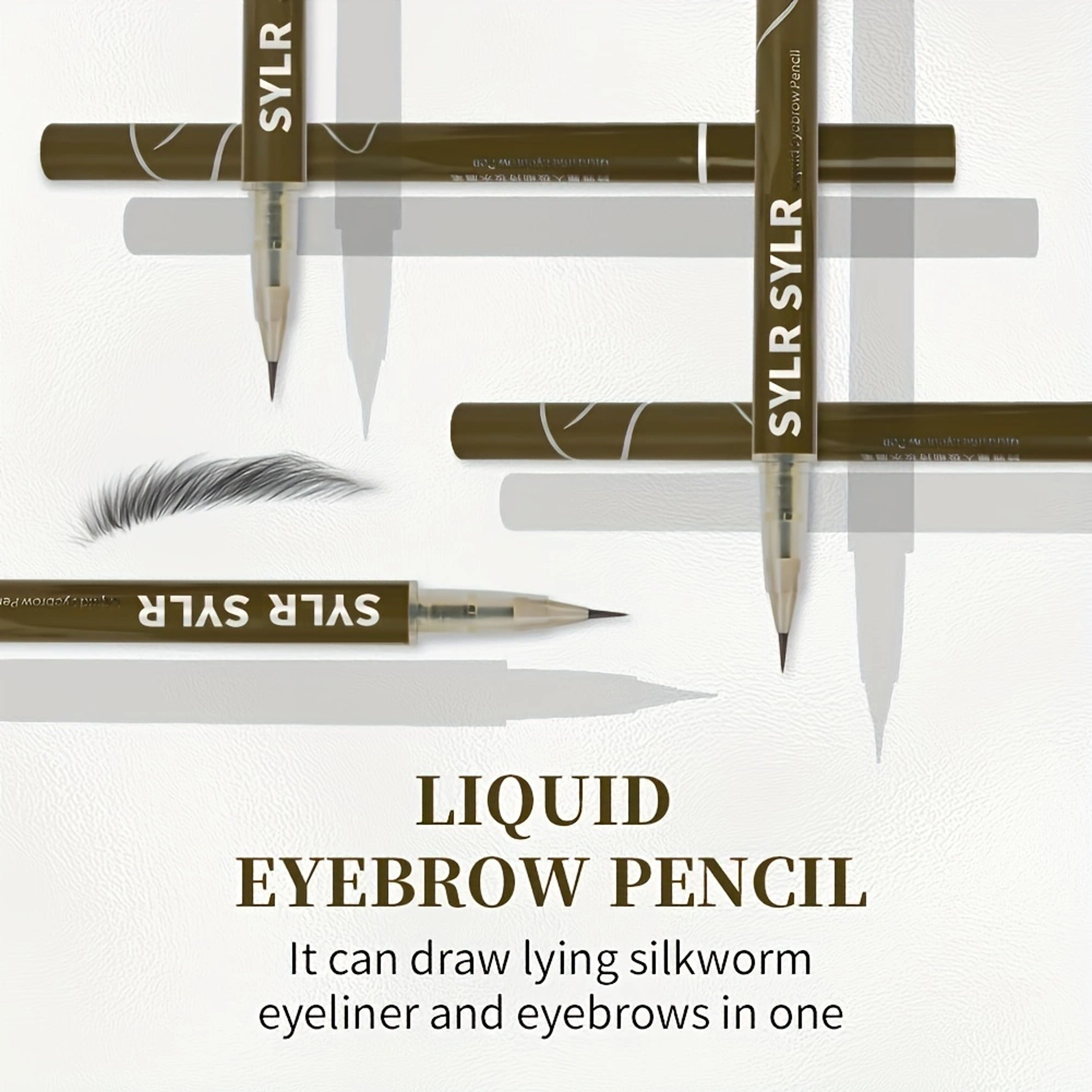 Ultra Fine Eyebrow Pen Smudge Proof Waterproof Liquid Brow Pencil With Micro Brush For Hair Like St 4
