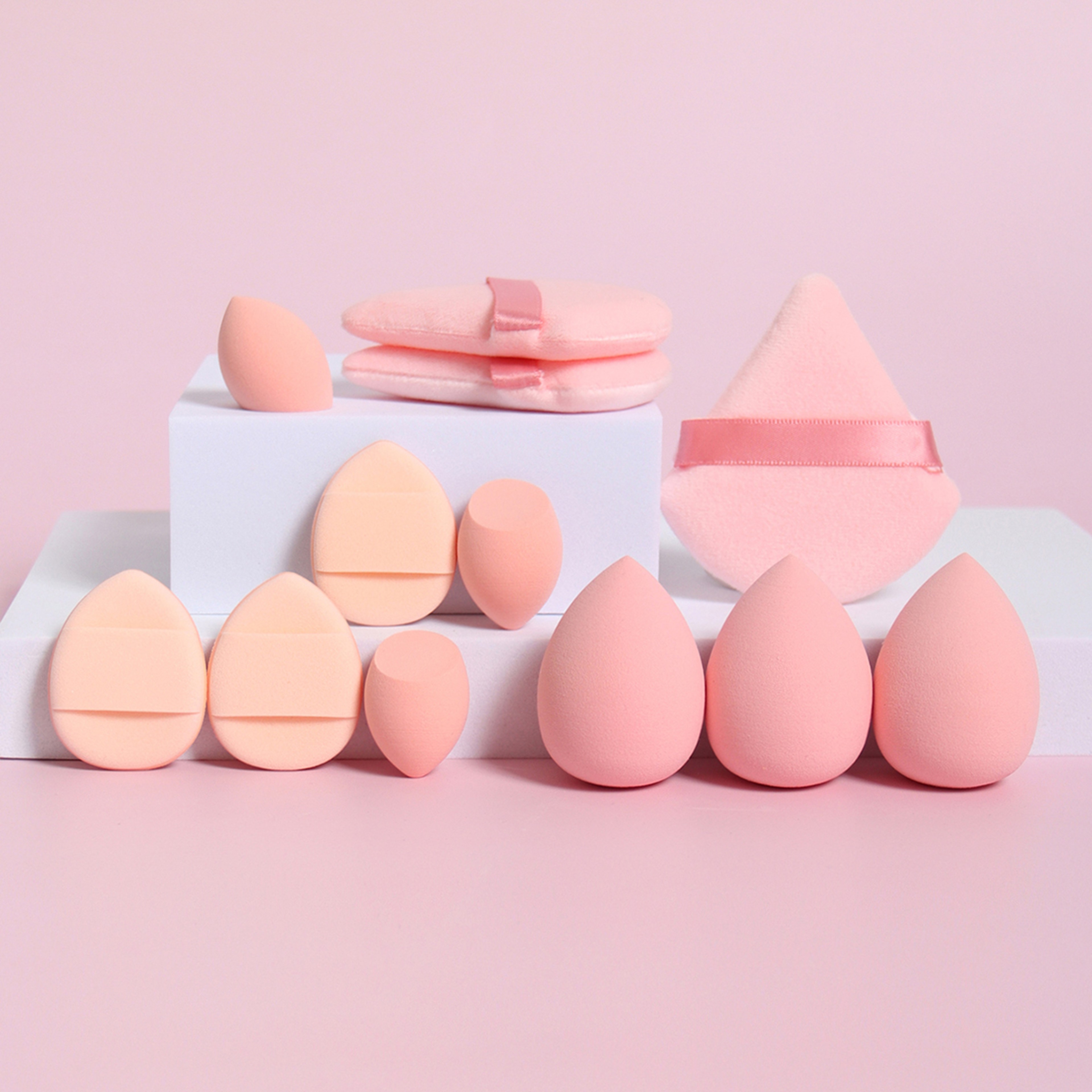 Makeup Sponge Set Loose Powder Puffs Mini Air Cushion Puffs Beauty Eggs Mini Beauty Sponges For All 0