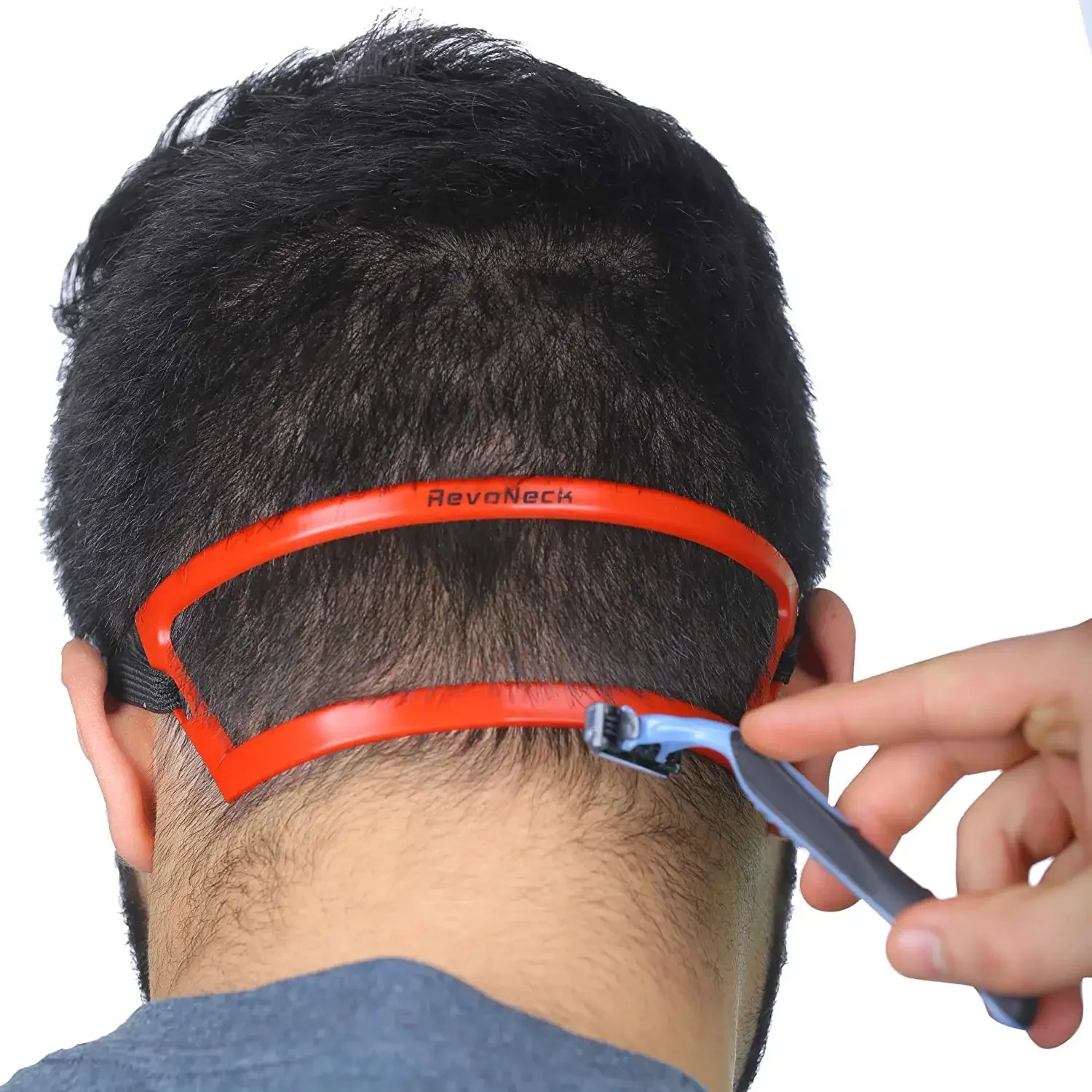 Salon Barber Neck Line Guide Template Neckline Haircuts Tool DIY Haircut Neckline WhiteRed Salon Ac 0