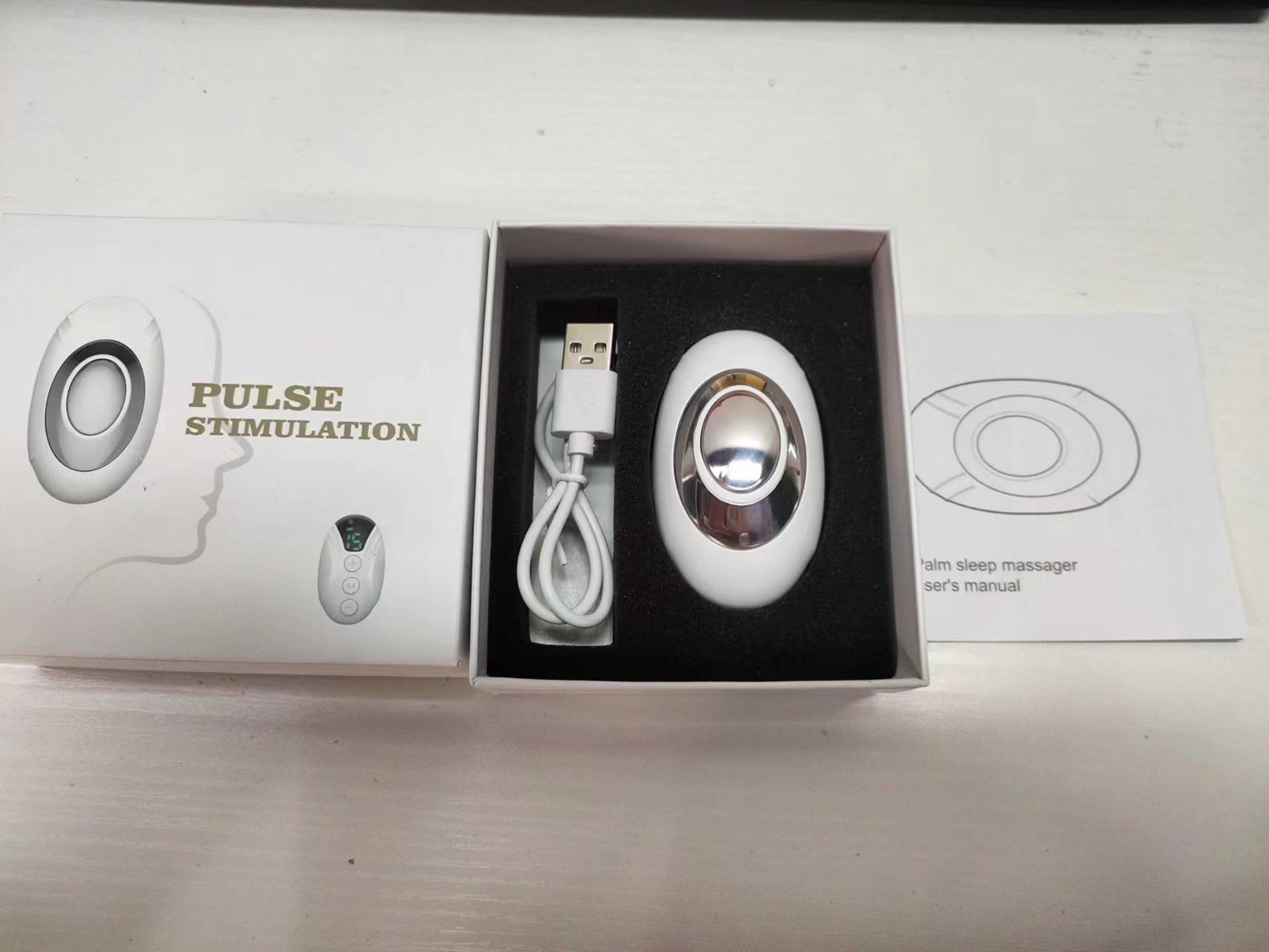 Intelligent Handheld Sleep Aid Device Micro Current Sleep Massager Stress  Anxiety Relief Hypnosis  6