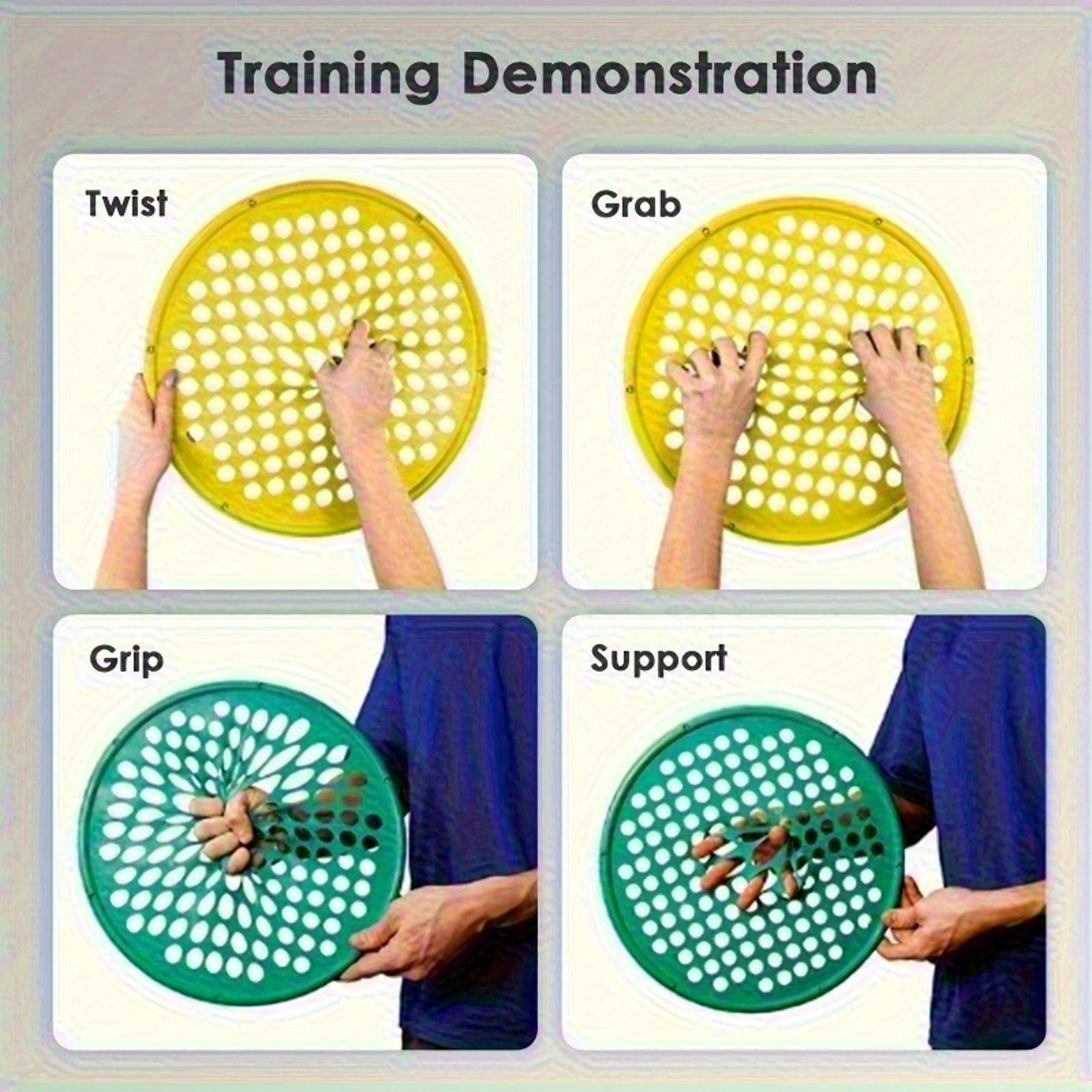 Silicone Portable Hand Exerciser Elastic Resistance Net Three Colors Available Home Training Equipm 2