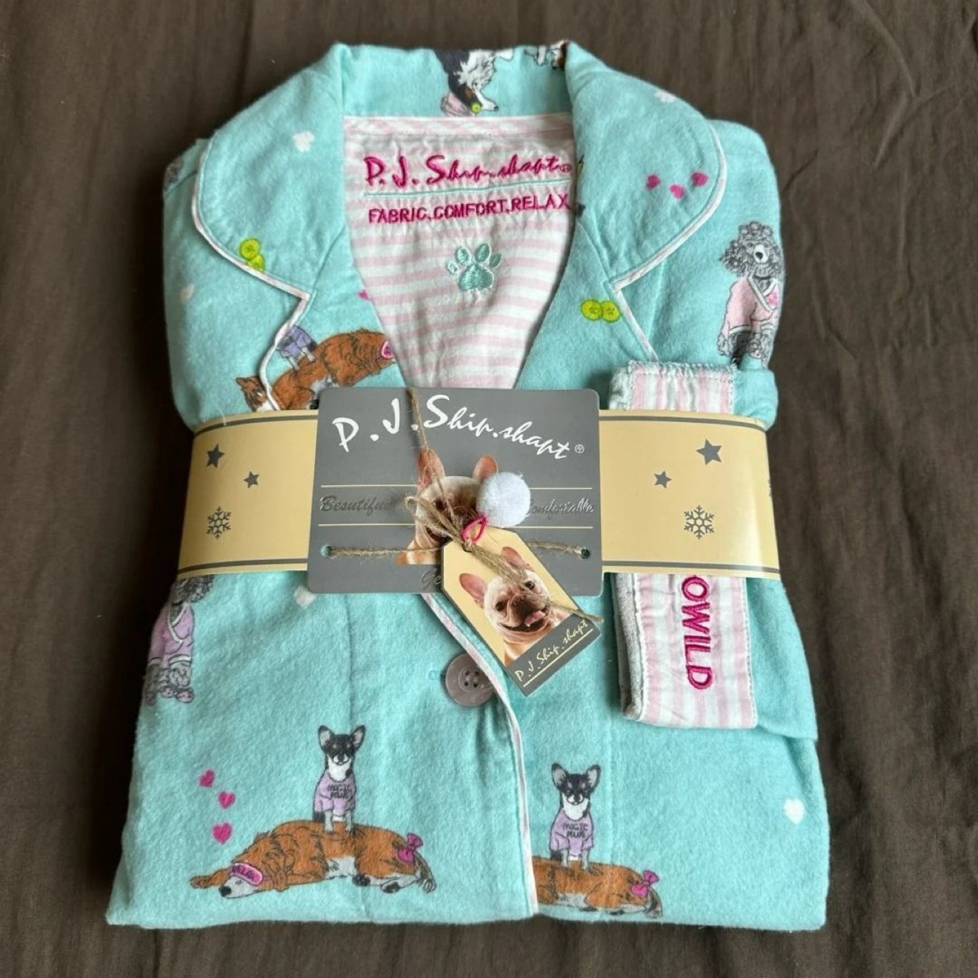 Warm Thick Autumn Winter Women PJs Cotton Ground Wool Sleepwear Cartoon Long Sleeve Pants Pajamas L