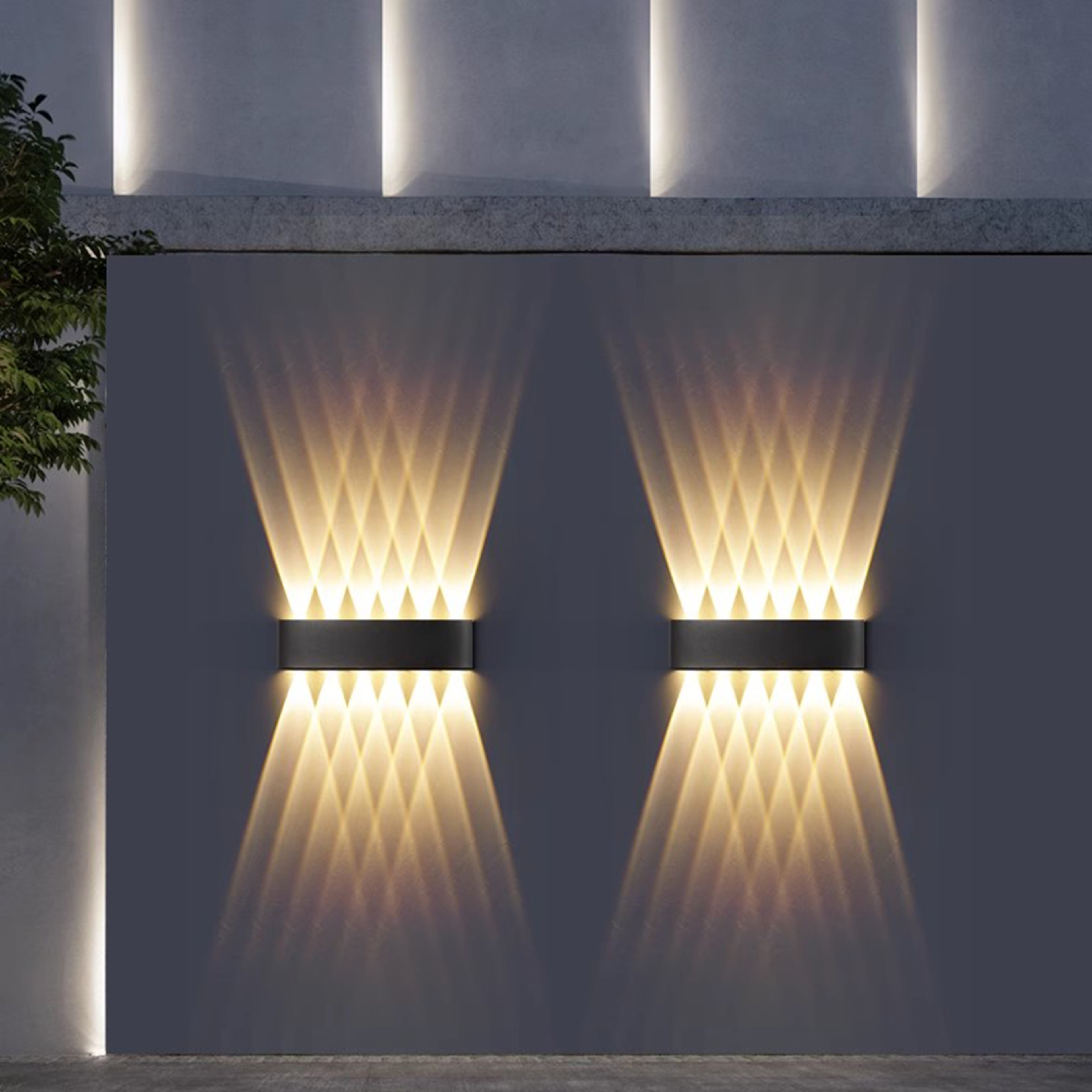 Aluminum Decorative Lighting Outdoor Waterproof Wall Lamps Bedroom Living Room Wall Lights Exterior 1