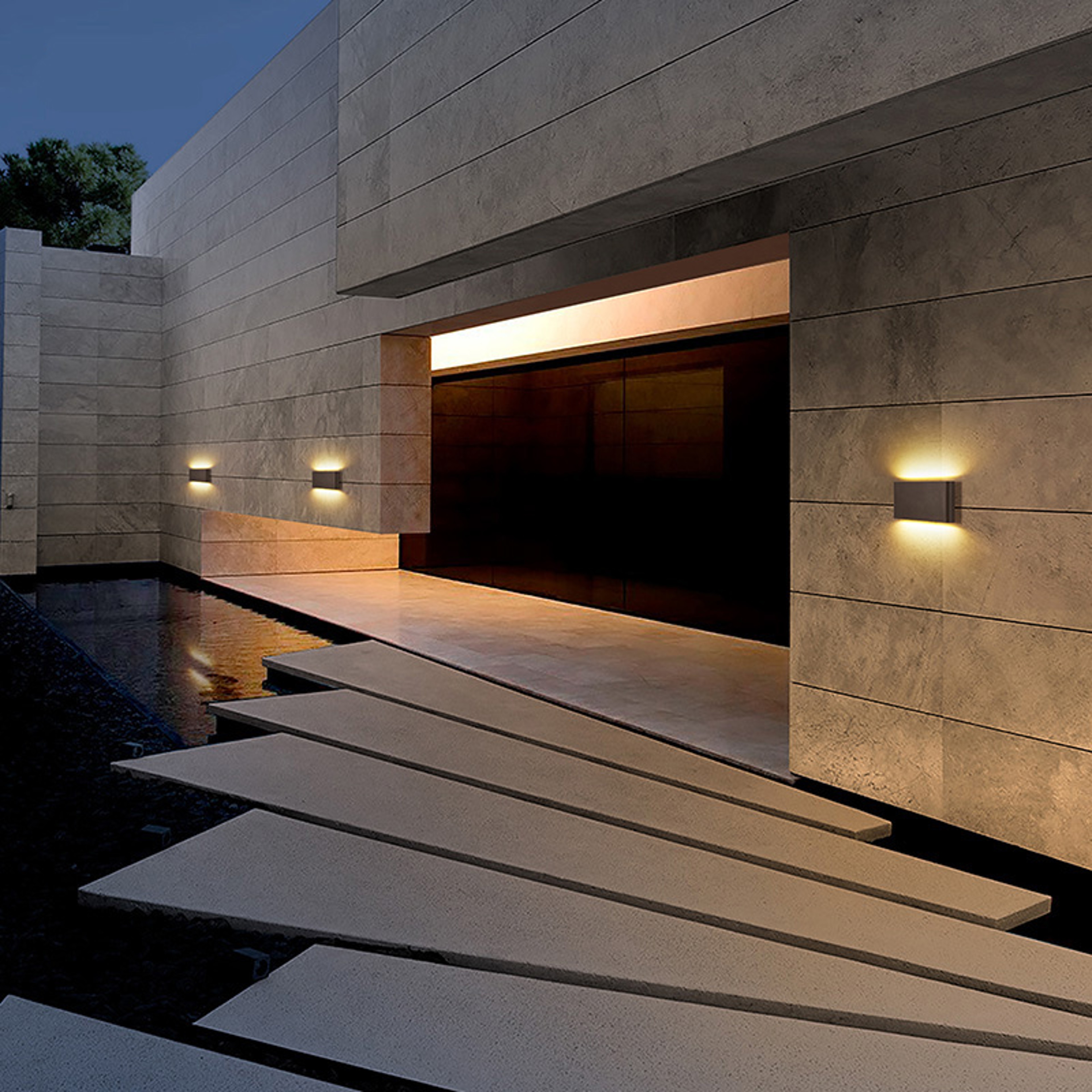 Waterproof LED Outdoor Wall Lamp Aluminum Wall Sconce Indoor Bedroom Balcony Wall Light Living Room 0