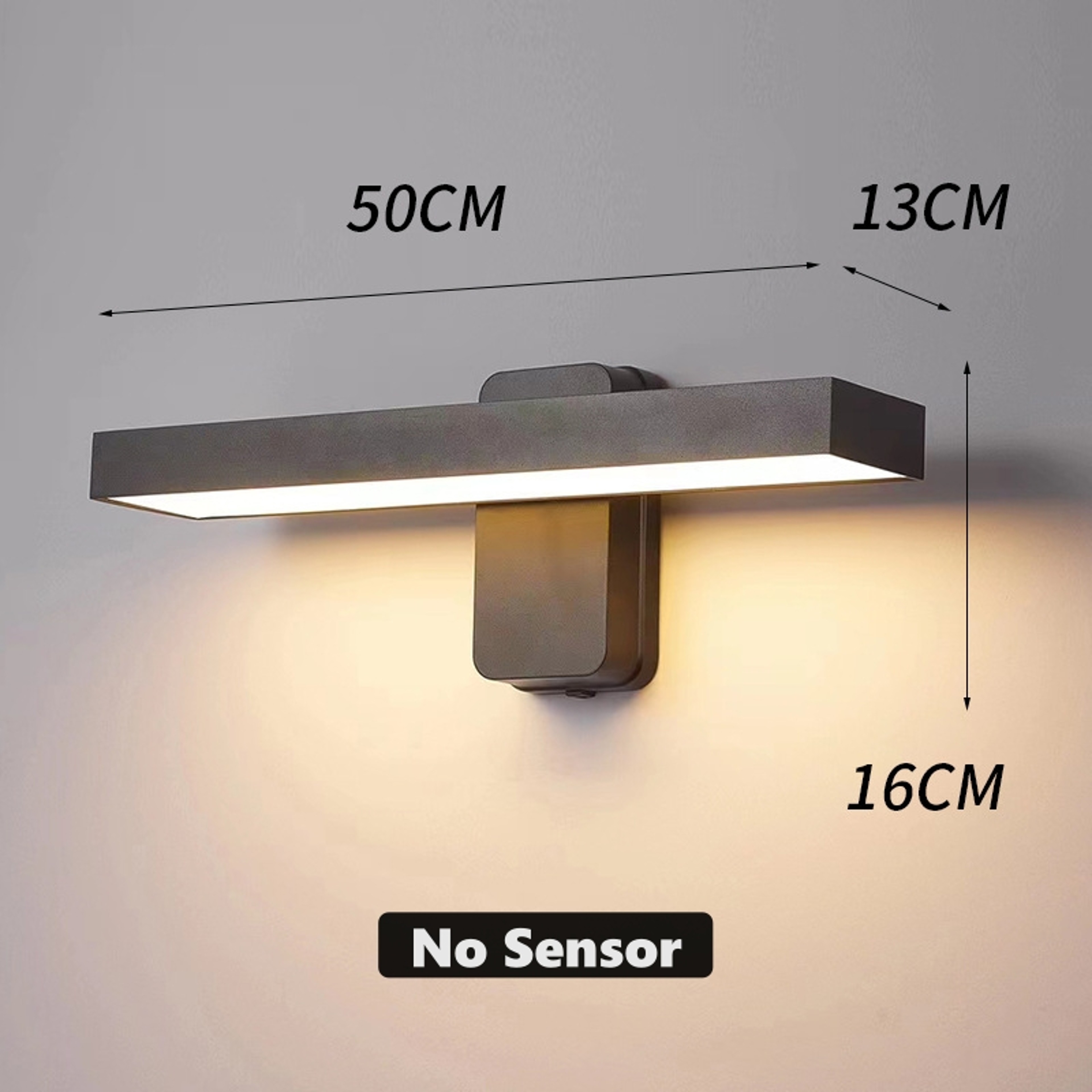 Waterproof PIR Motion Sensor Rotatable Wall Lamp Outdoor Garden Porch Light Exterior Entrance Sconc 9