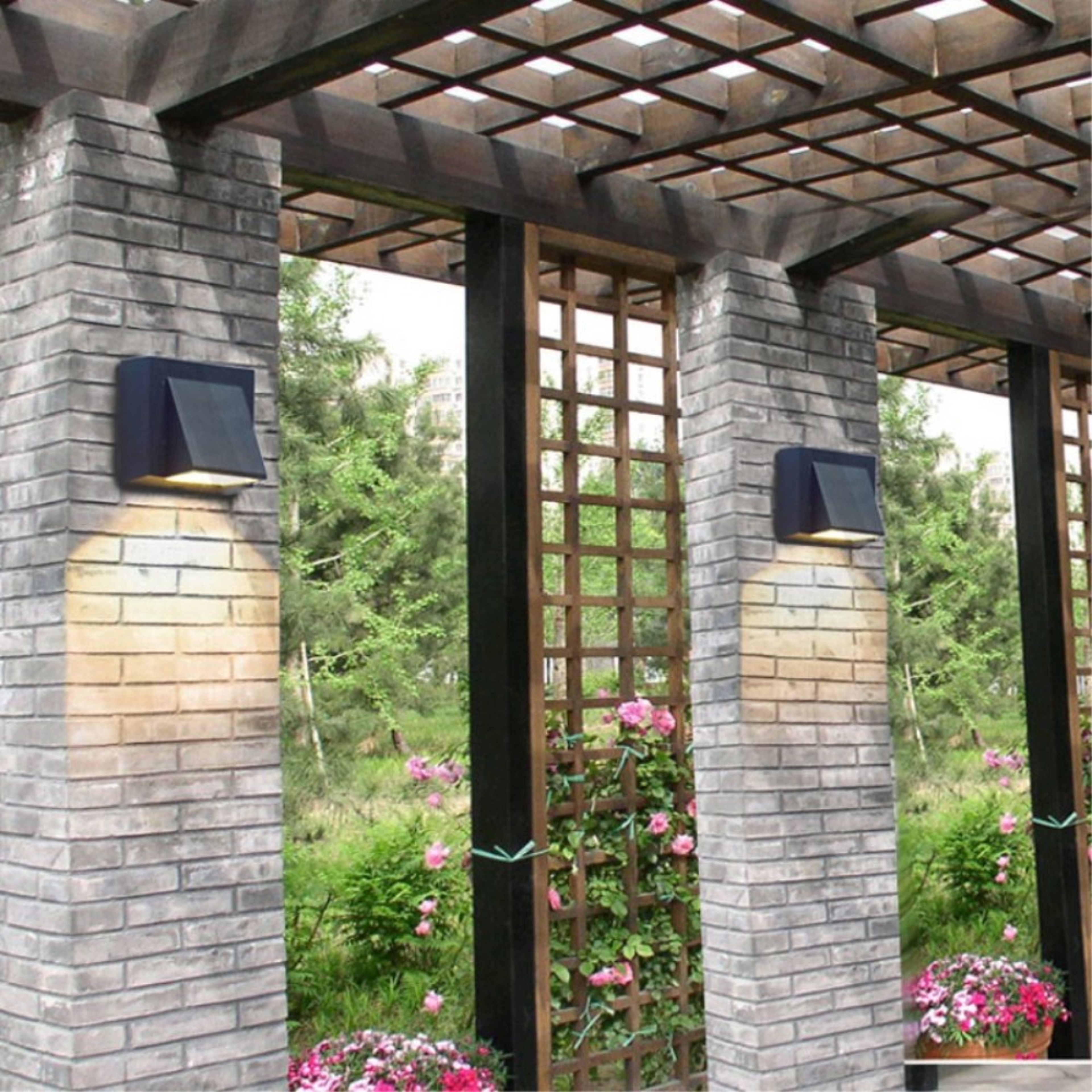 Outdoor LED Wall Light Aluminium Wall Lamp Waterproof Garden Lighting Lamp For Sconce Balcony Decor