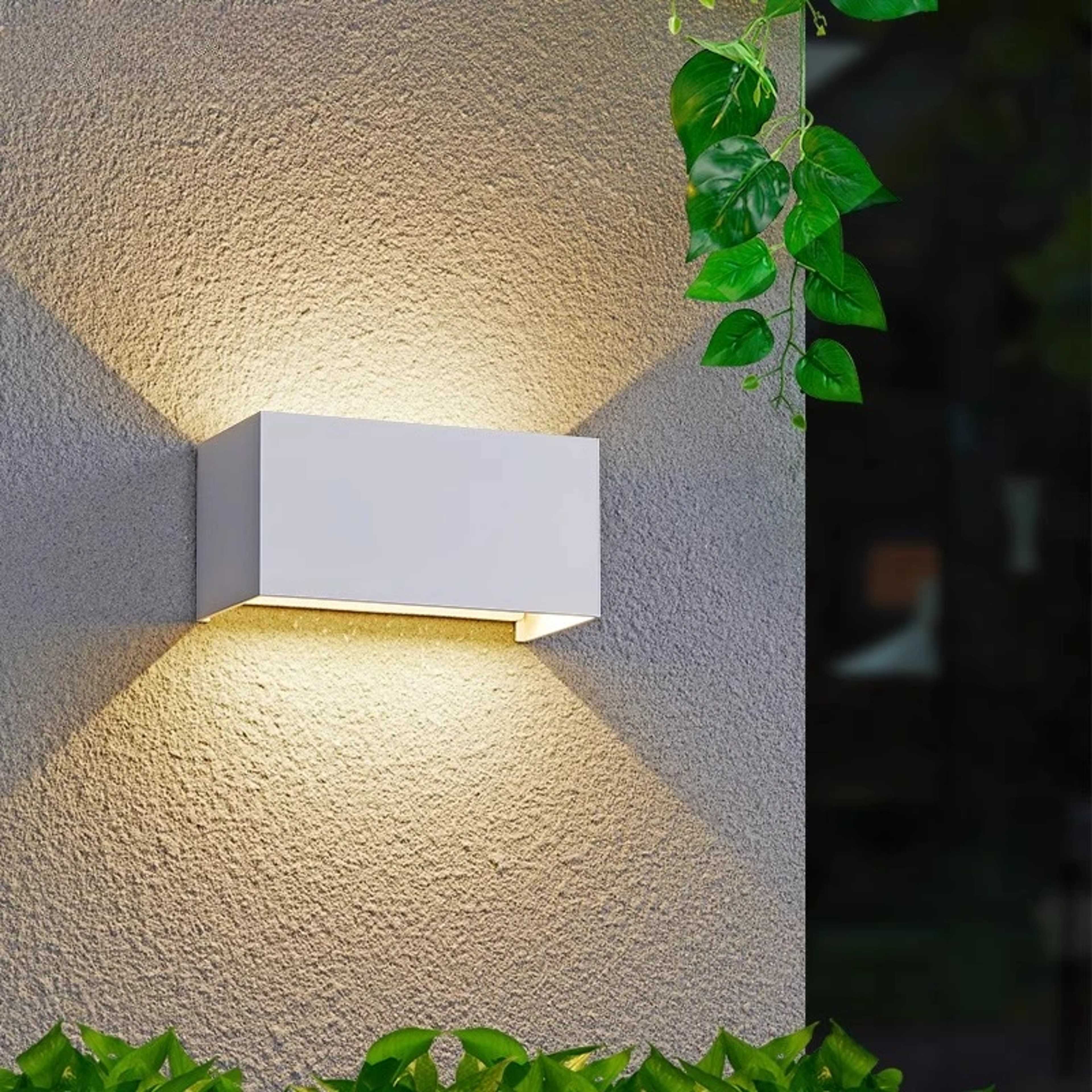 Waterproof Aluminum LED Wall Lamp Outdoor Porch Garden Lights Living Room Street Stairs Lighting Fi 2