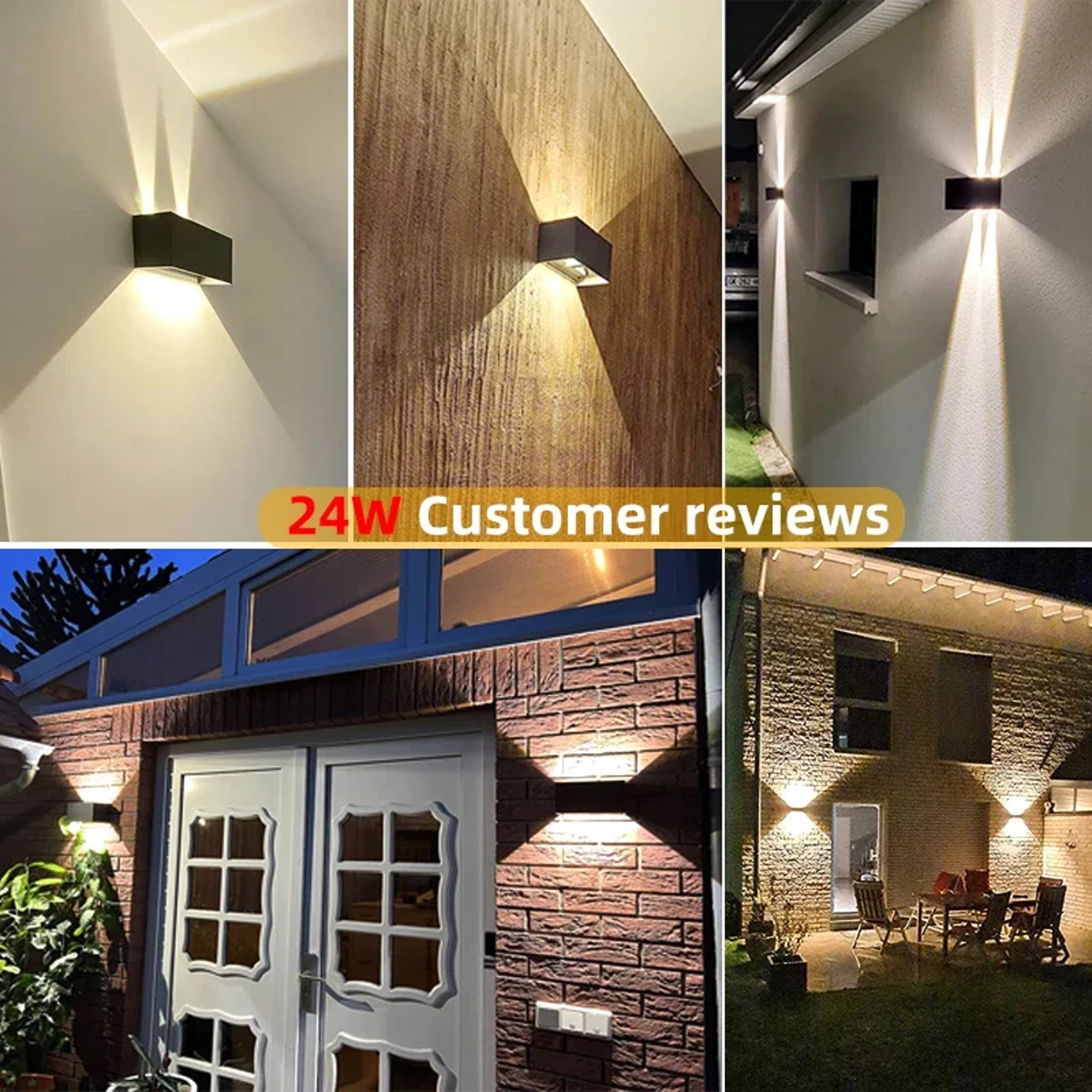 Outdoor Waterproof Aluminum LED Wall Lamp For Porch Garden Living Room Street Stairs And Interior L 1