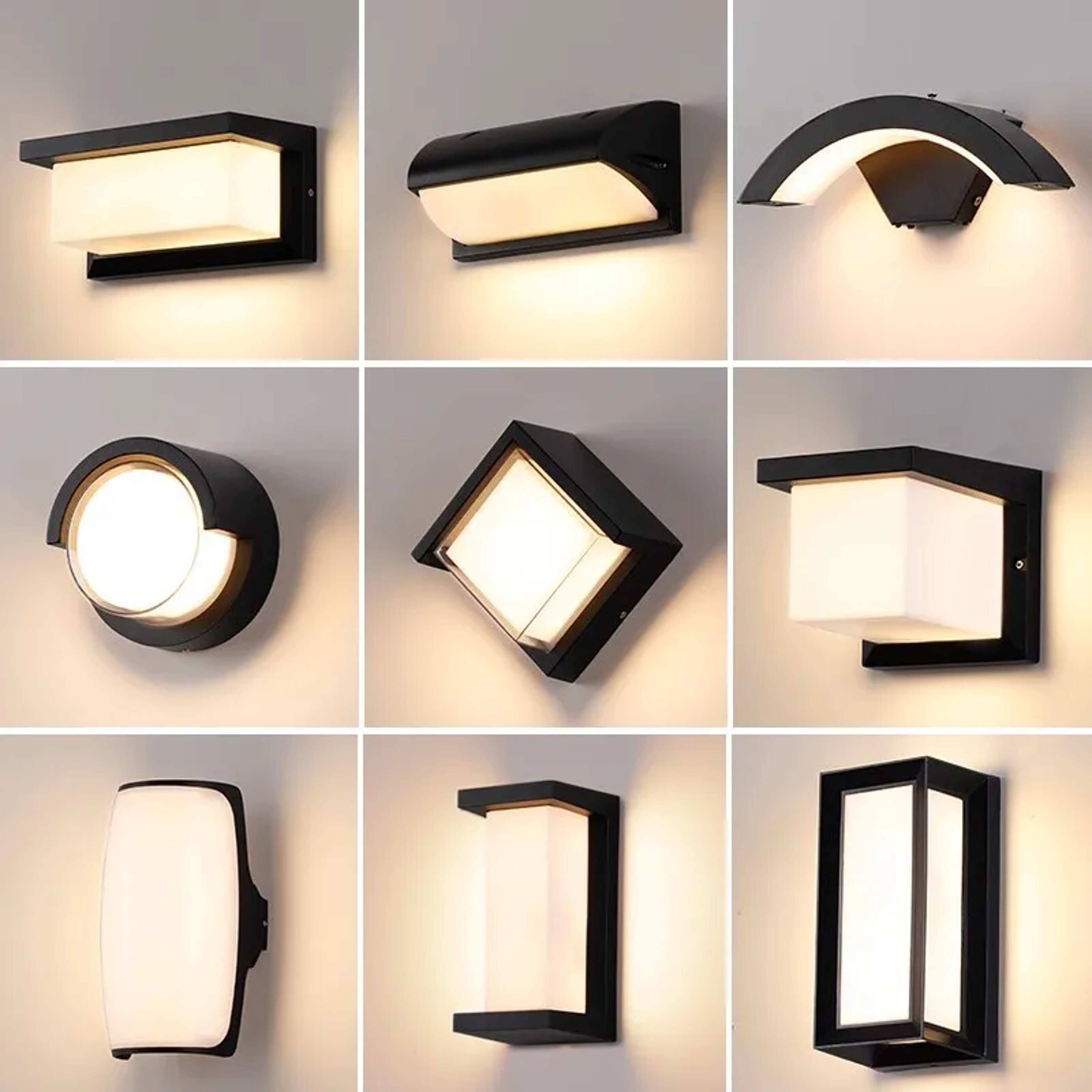 Waterproof LED Outdoor Wall Light With Motion Sensor Perfect For Porch Balcony Garden Lighting 0