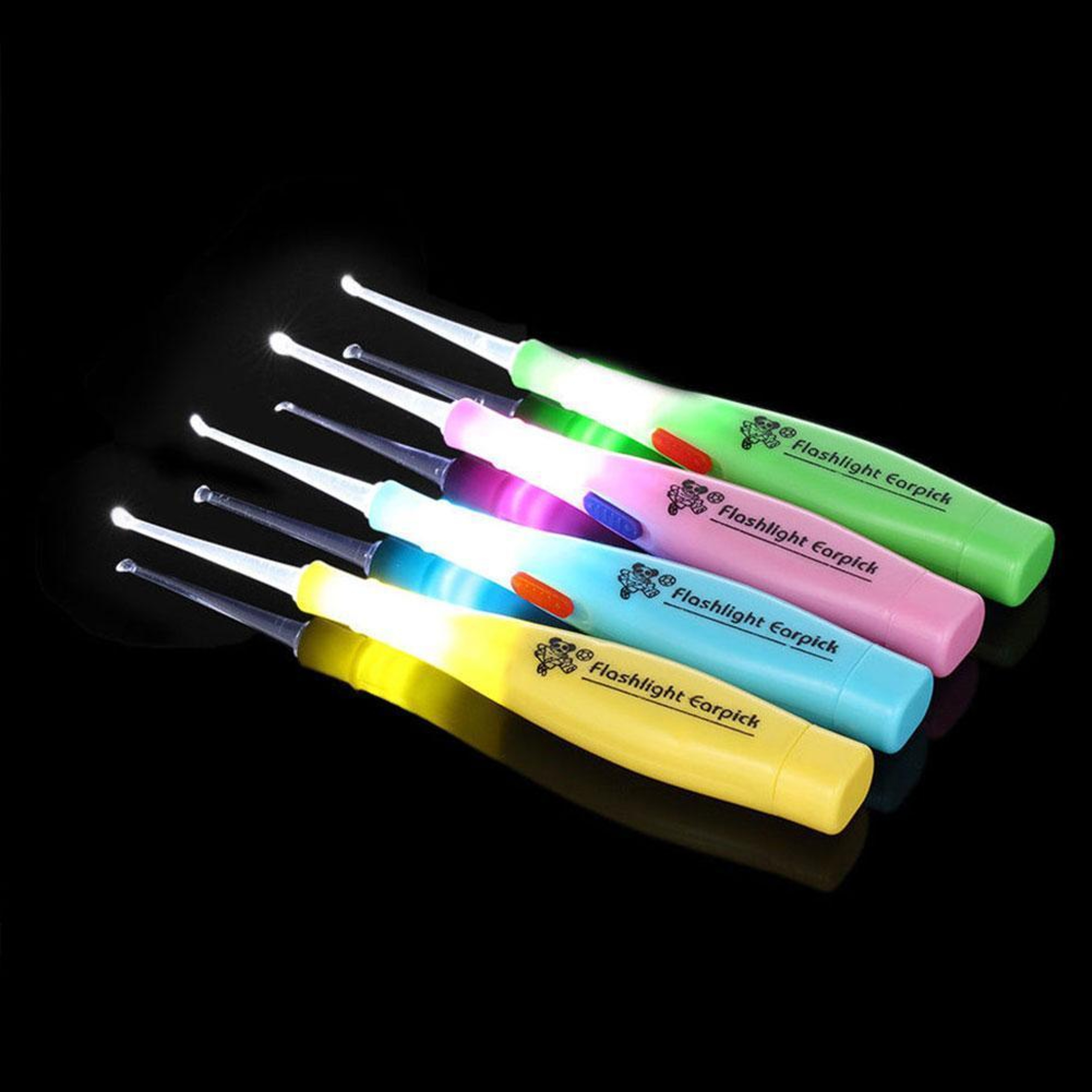 LED Light Tonsil Stone Remover Tool Steel Earpick Earwax Remover Tips Ear Care Irrigator 0