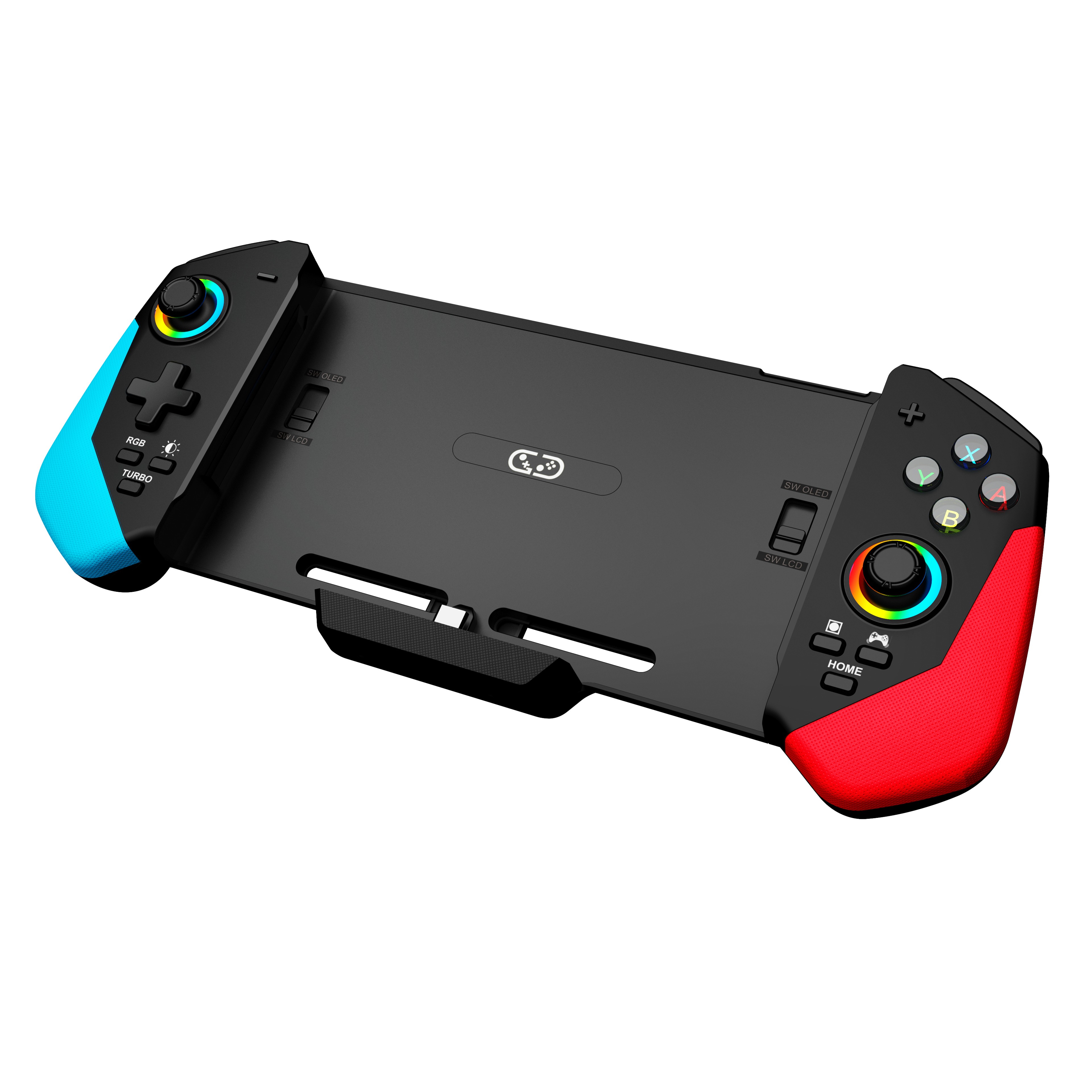 STORM Wired Gaming Controller For NSwitch Pro  OLED Hall Effect Joystick Mechanical Buttons Game Ca 0