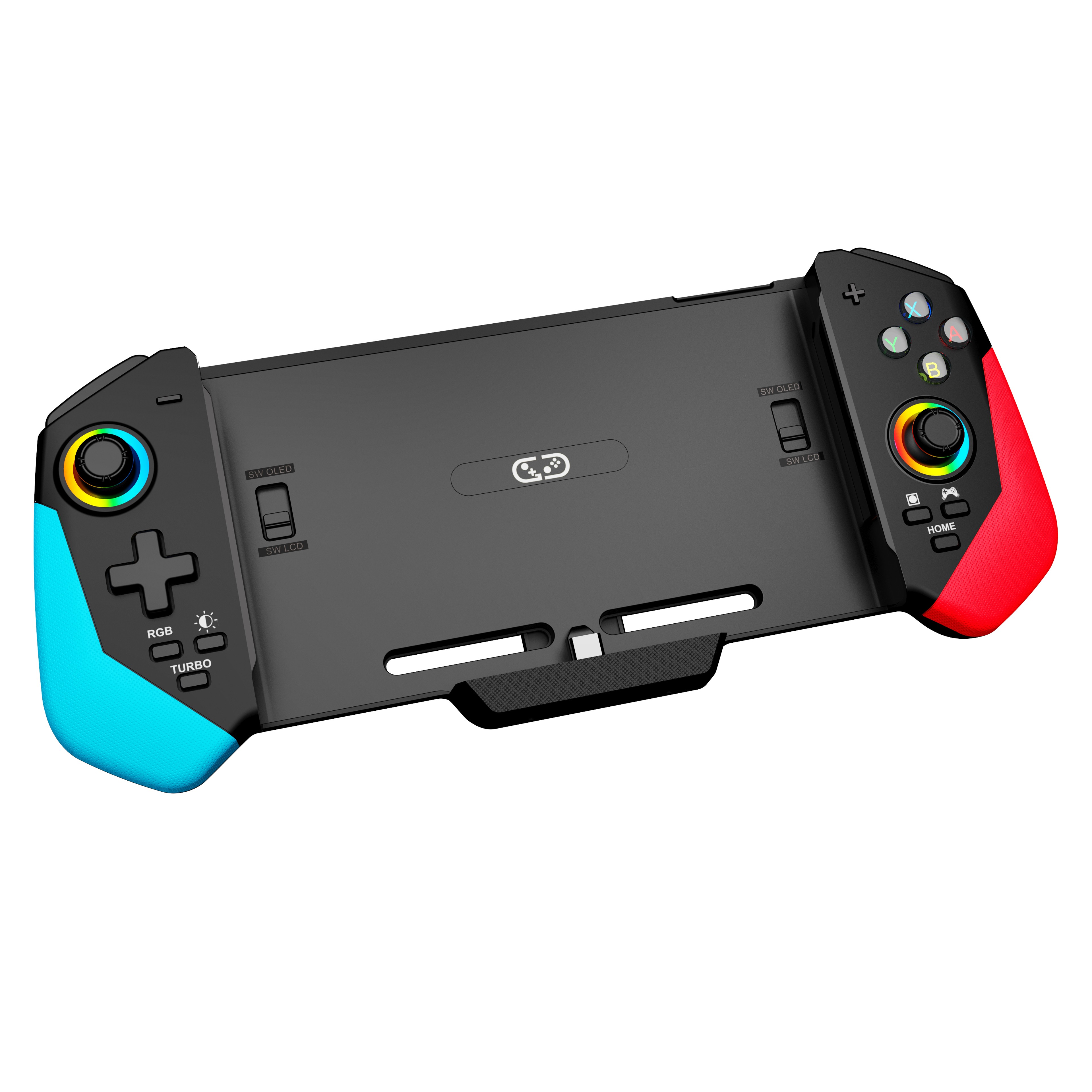 STORM Wired Gaming Controller For NSwitch Pro  OLED Hall Effect Joystick Mechanical Buttons Game Ca 1