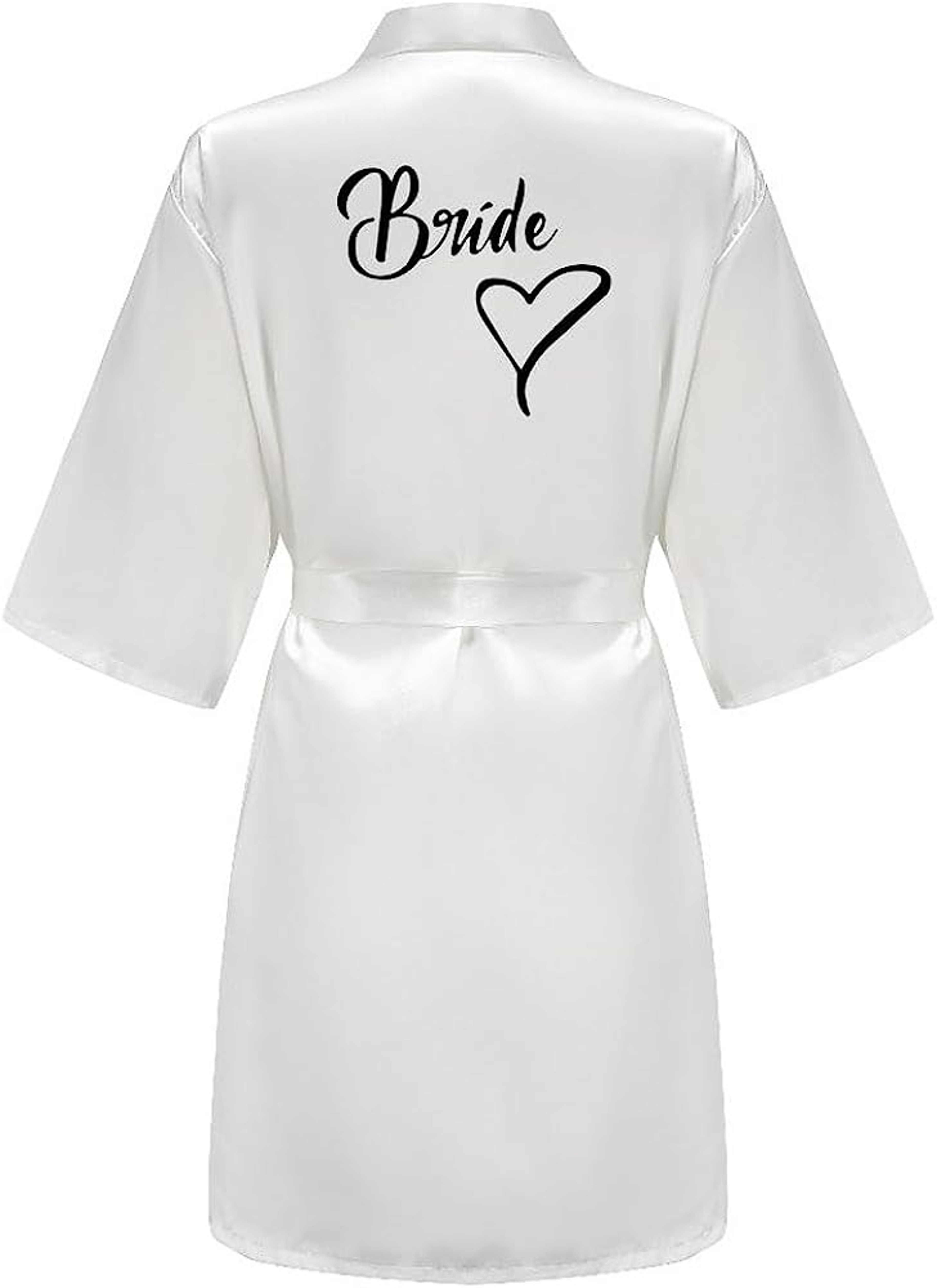 Fashion Women Silk Satin Short Night Robe Sexy Kimono Bathrobe Wedding Bridesmaid Bathrobe Satin Ba 0